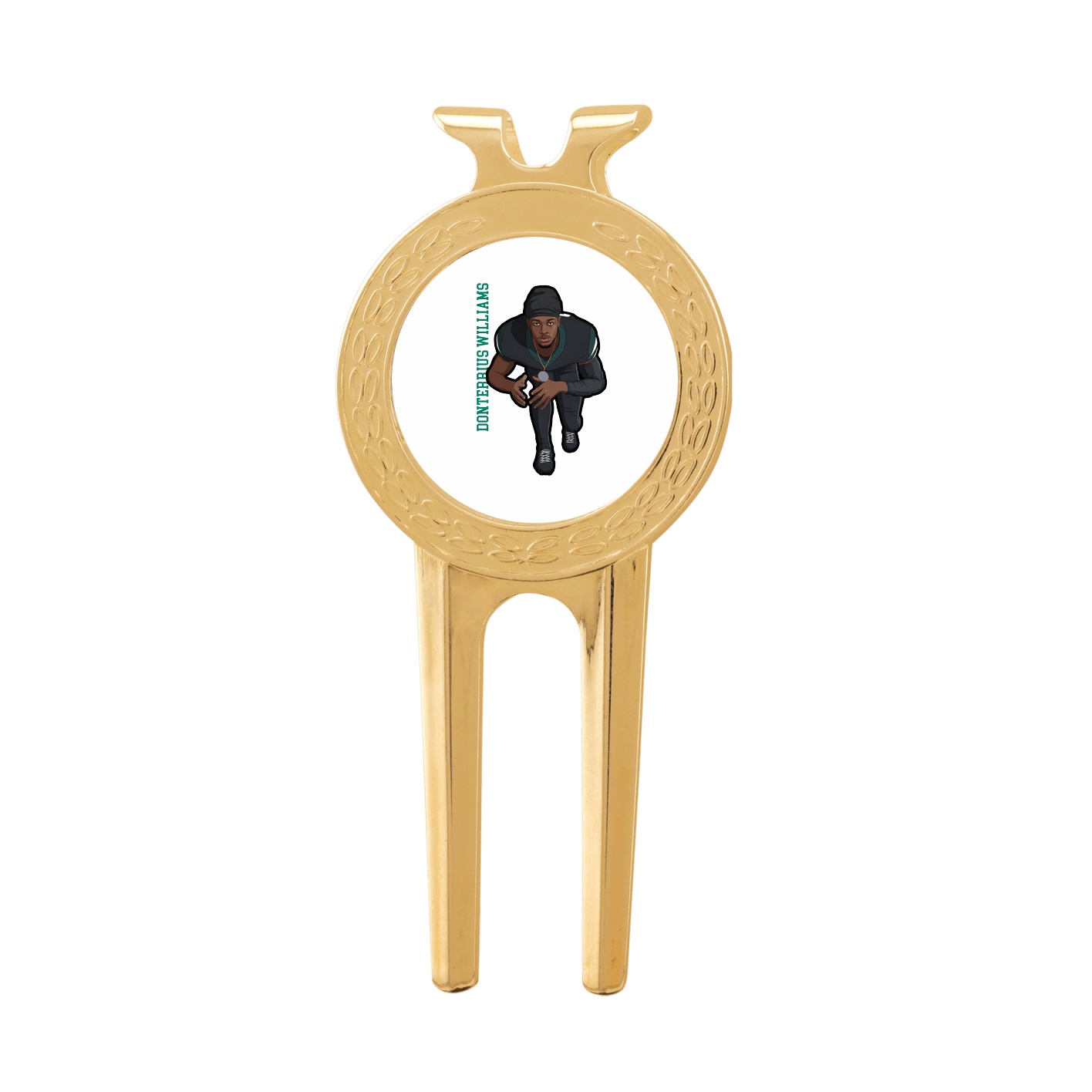 Divot Tool with Ball Marker — Name Vertical in Classic