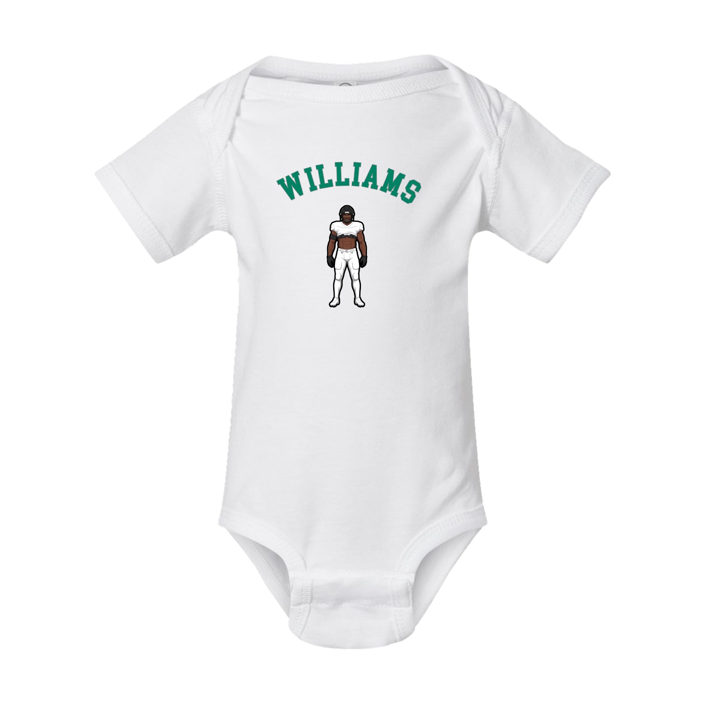Baby Onesie — Shirsey Arch in White