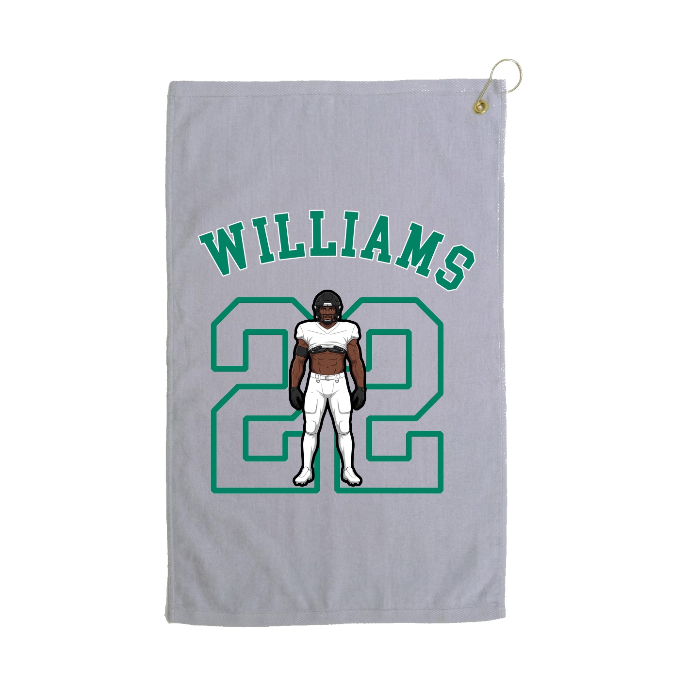 Golf Towel — Shirsey Arch in Grey