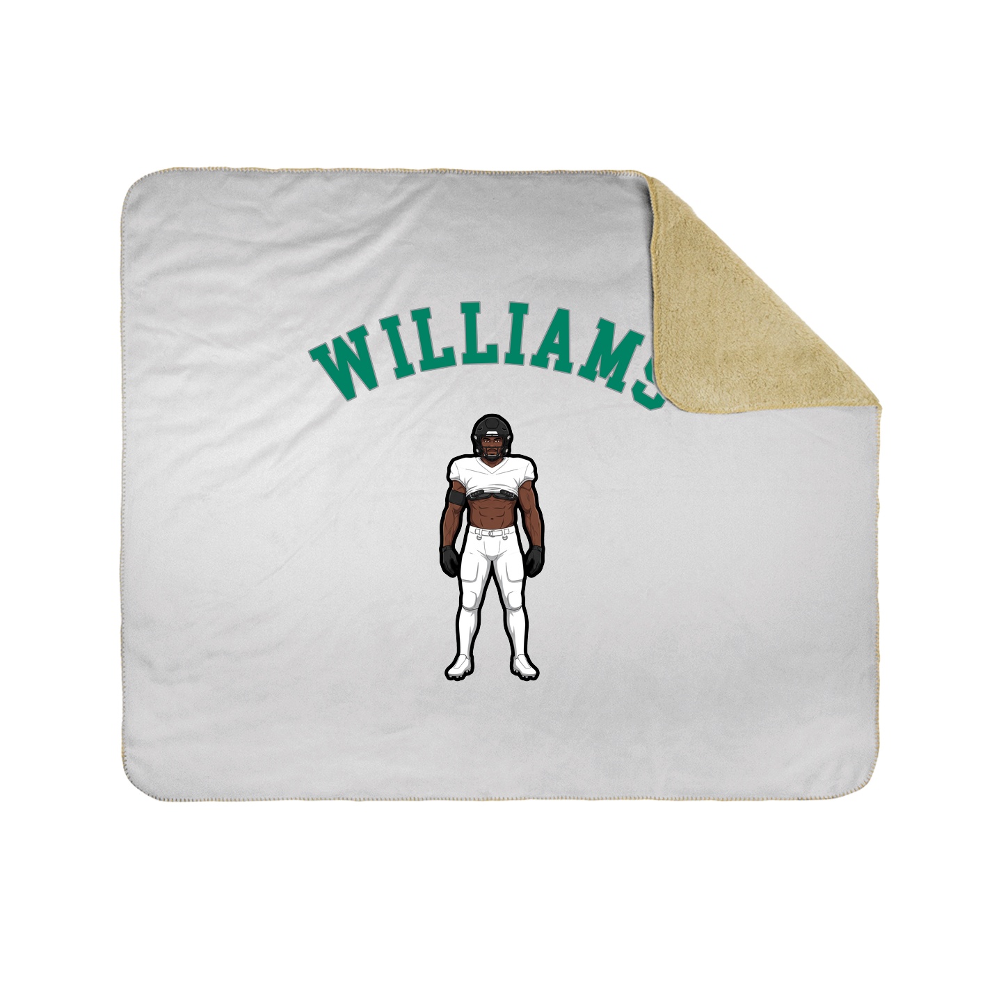 Throw Blanket — Shirsey Arch in White