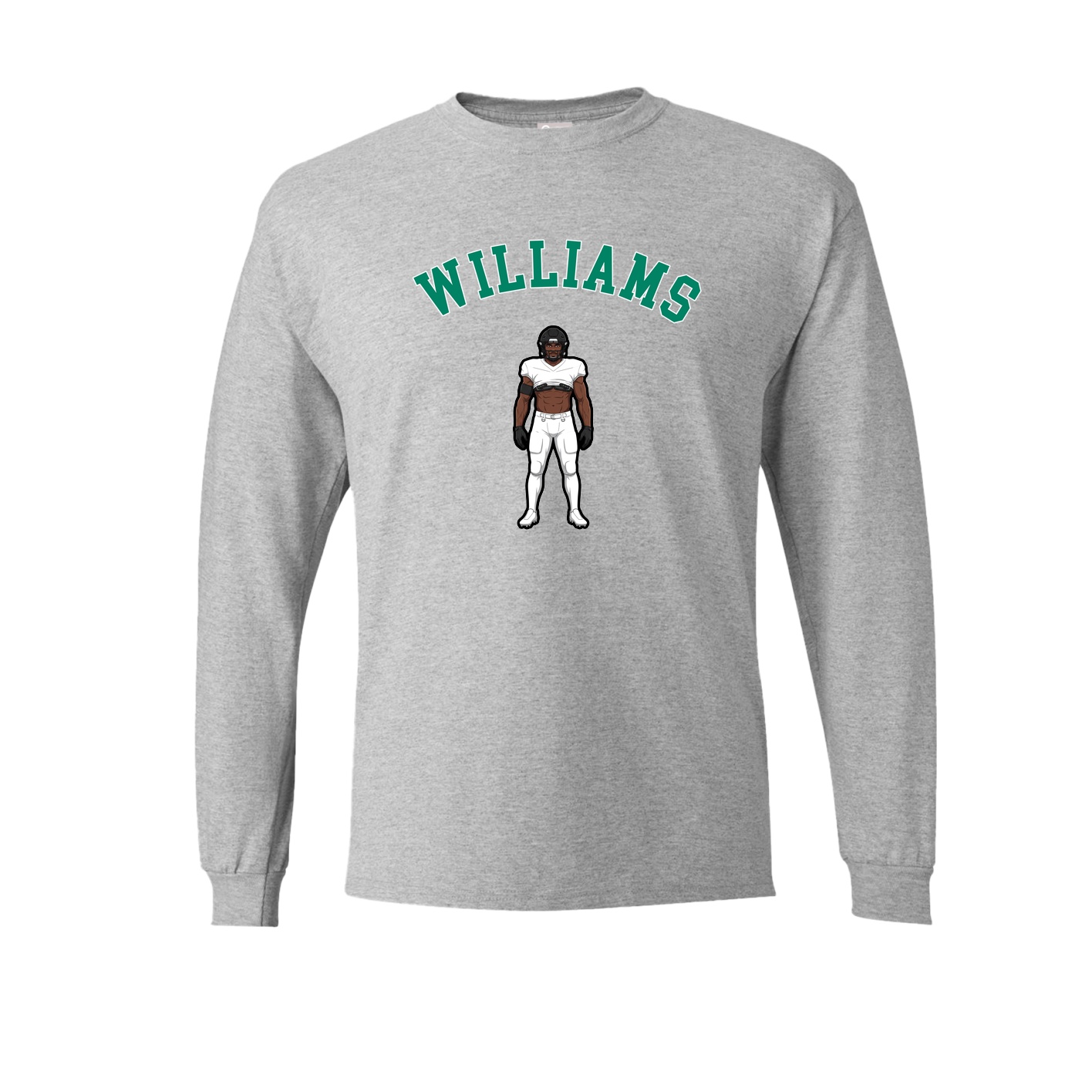 Long Sleeve Tee — Shirsey Arch in Grey
