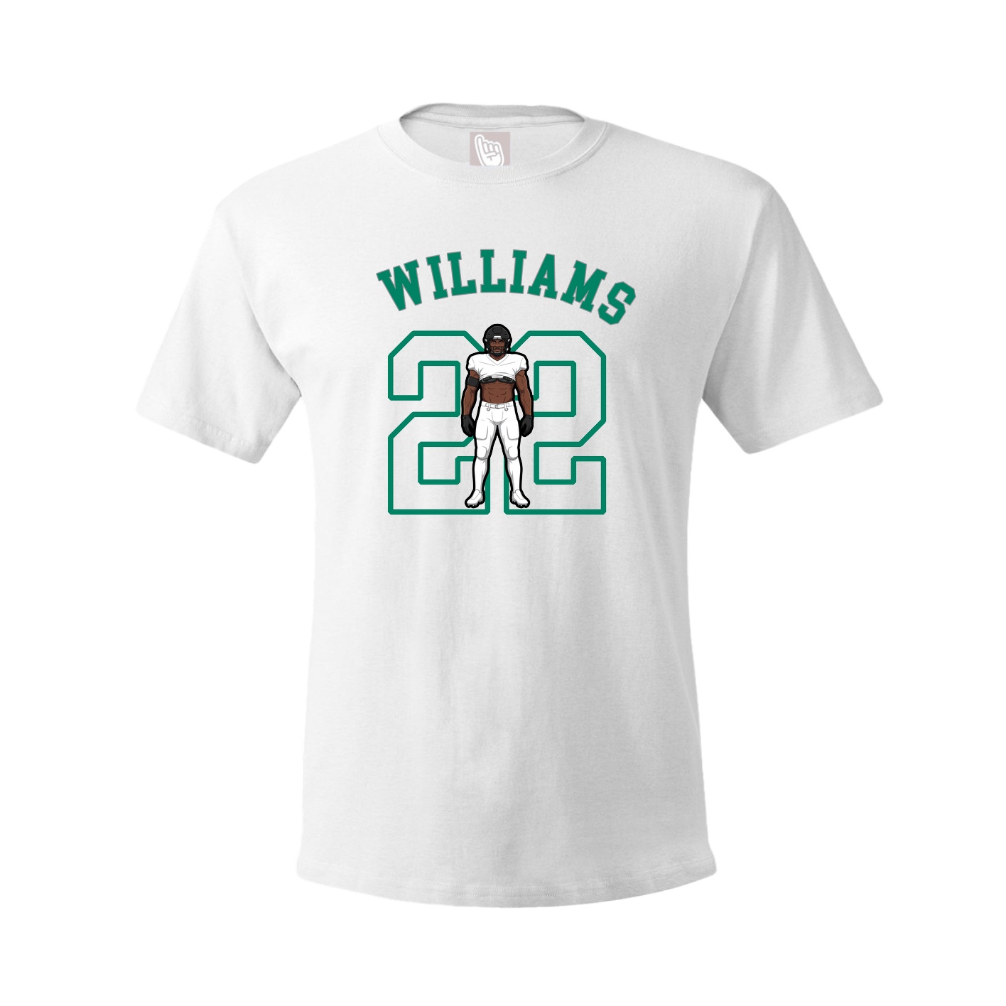 Youth Tee — Shirsey Arch in White
