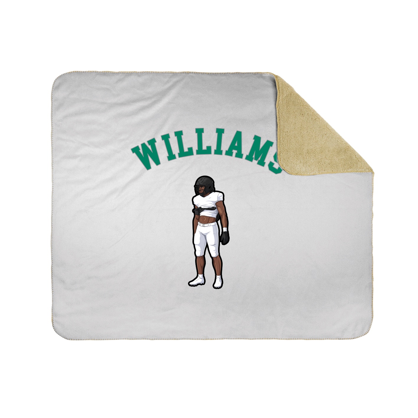 Throw Blanket — Shirsey Arch in White