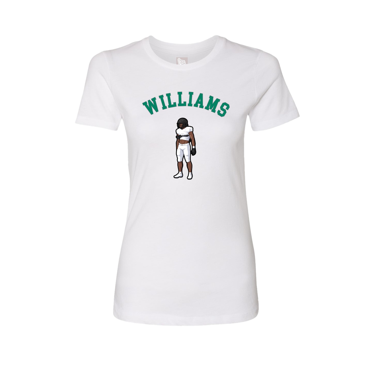 Womens Tee — Shirsey Arch in White