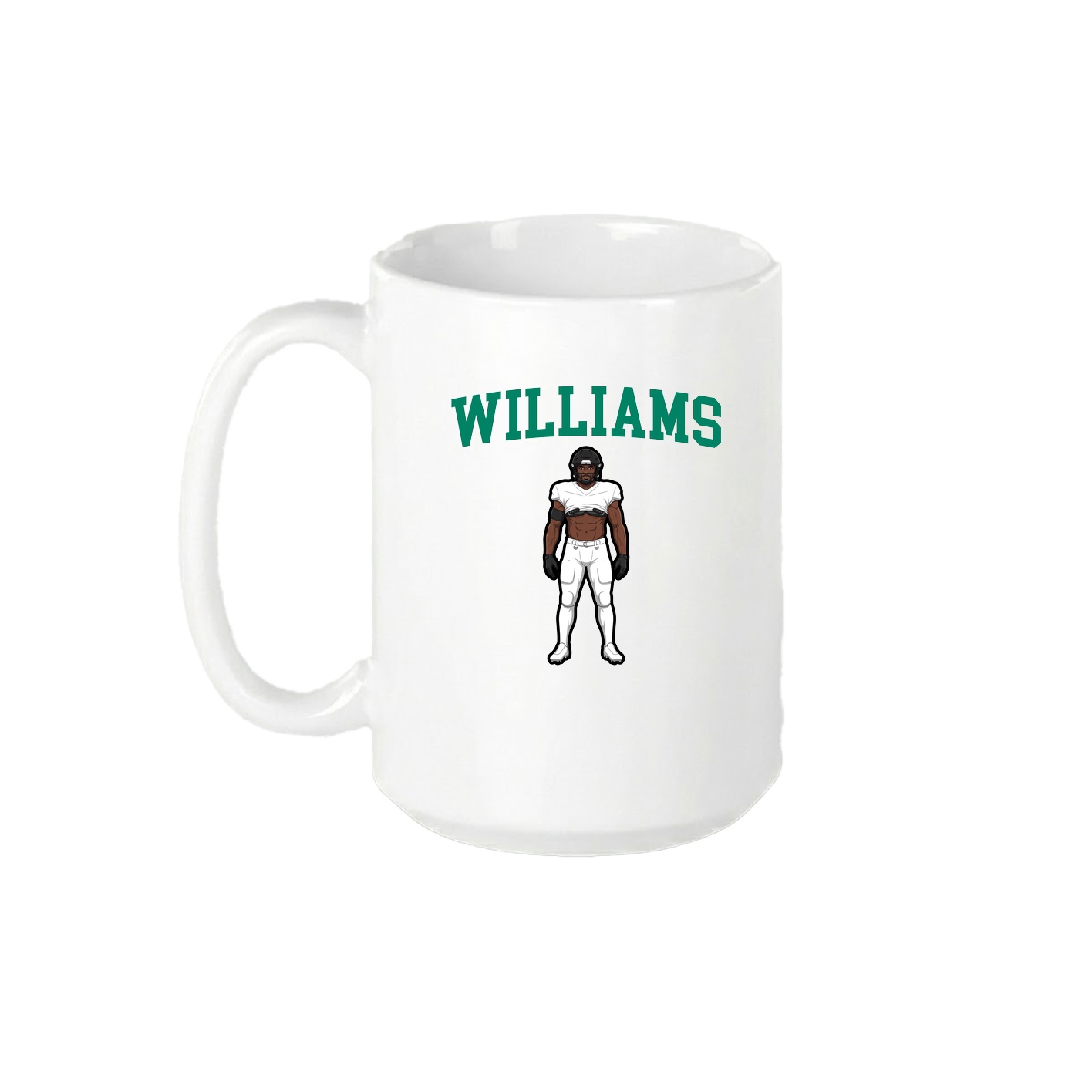 15oz Coffee Mug — Shirsey in White