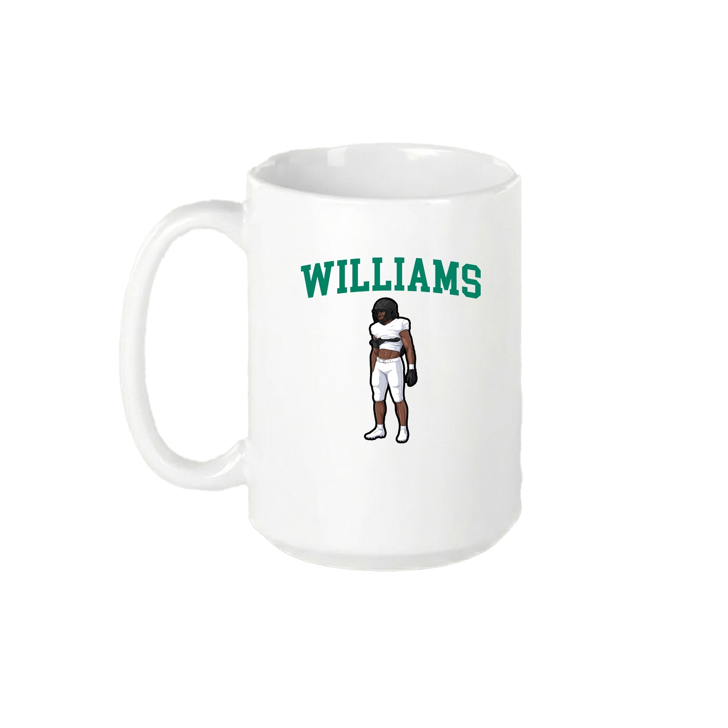 15oz Coffee Mug — Shirsey in White