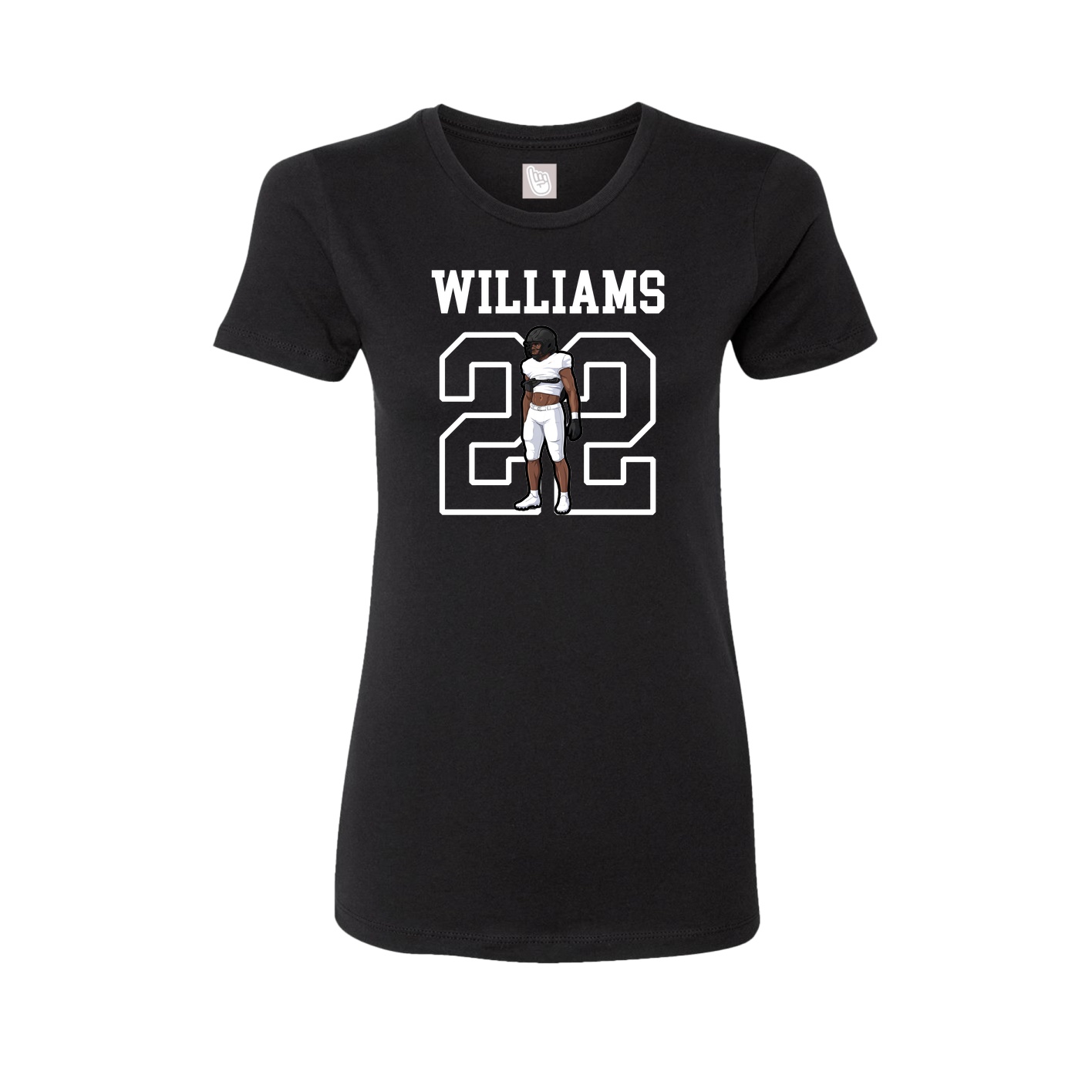 Fitted Women's Tee — Shirsey in Black