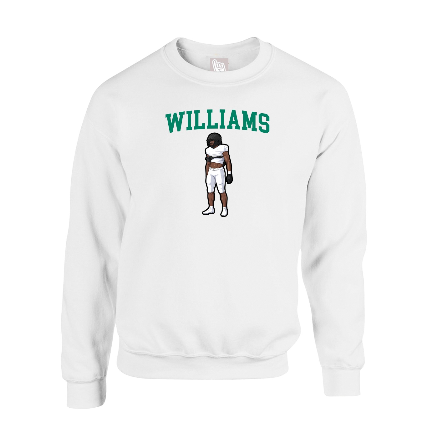Fleece Crew — Shirsey in White