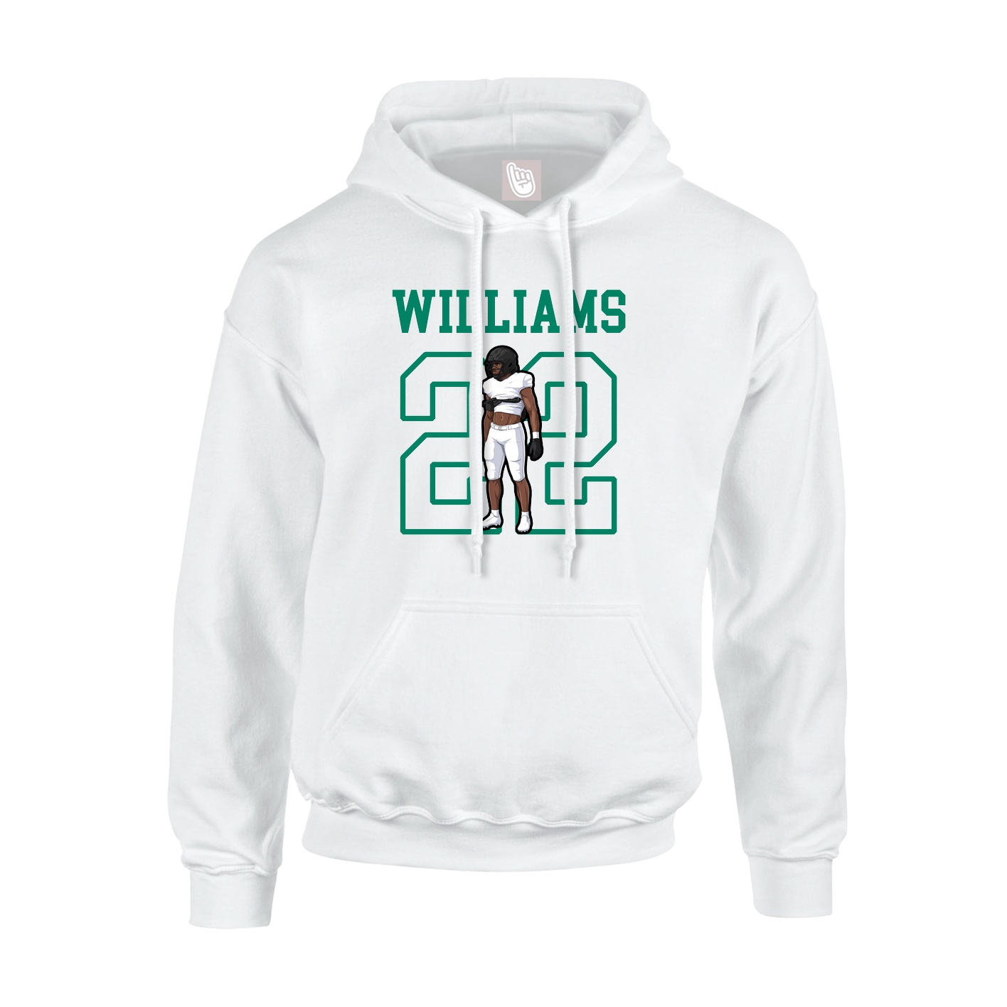 Youth Hoodie — Shirsey in White
