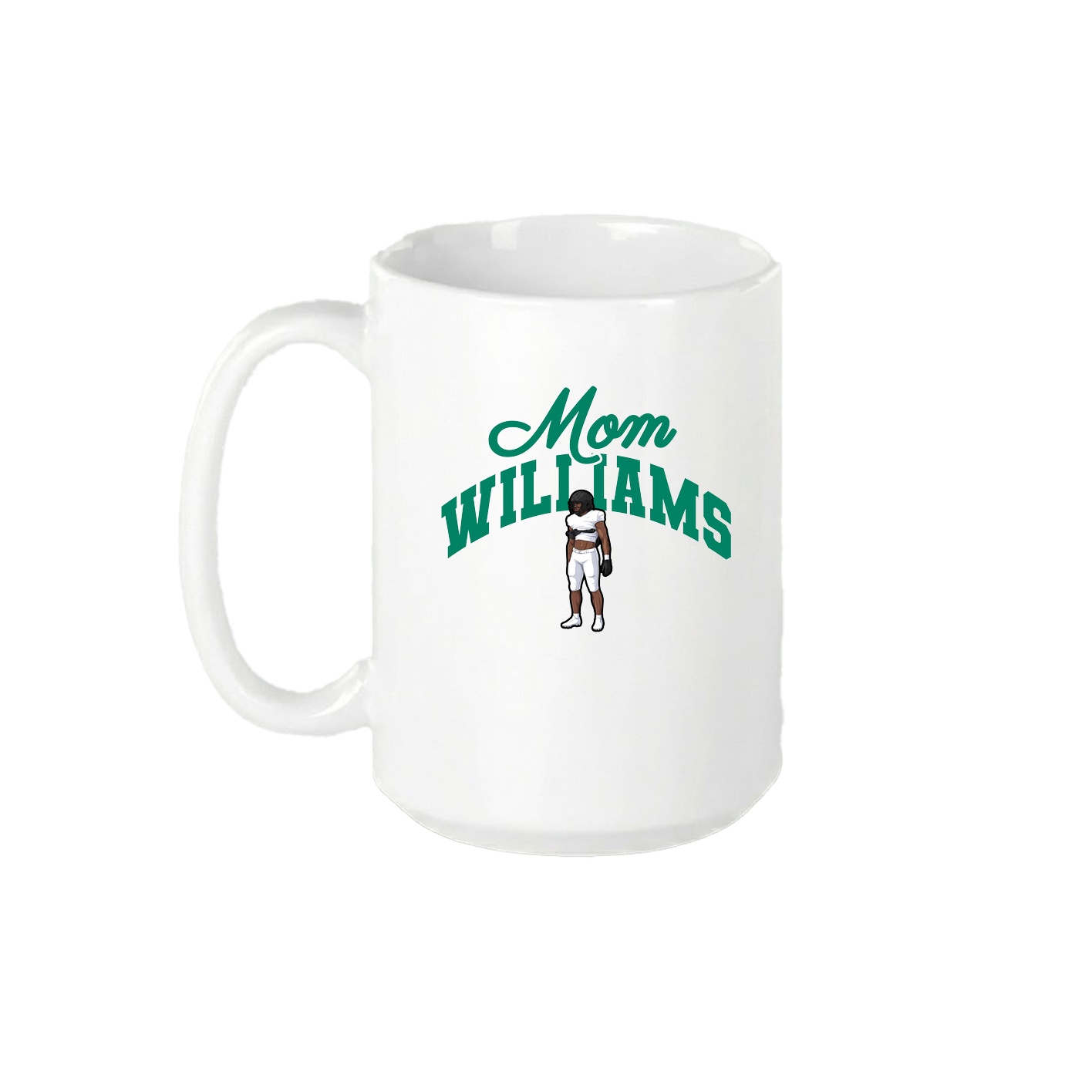 15oz Coffee Mug — Mothers Day Arch in White