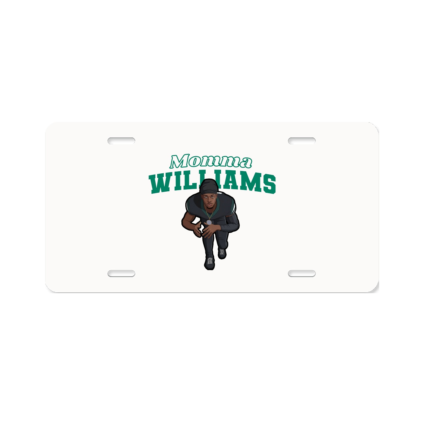 License Plate — Mothers Day Block in Classic