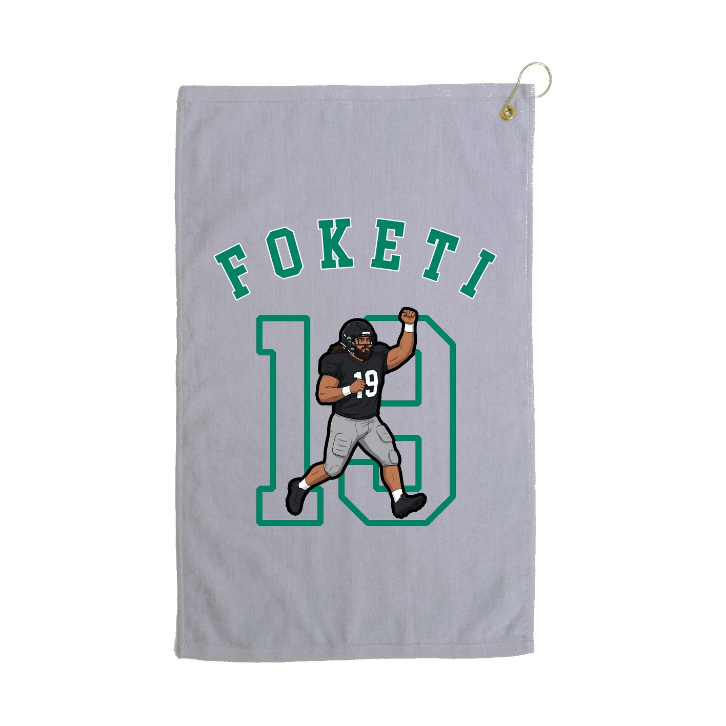 Golf Towel — Shirsey Arch in Grey