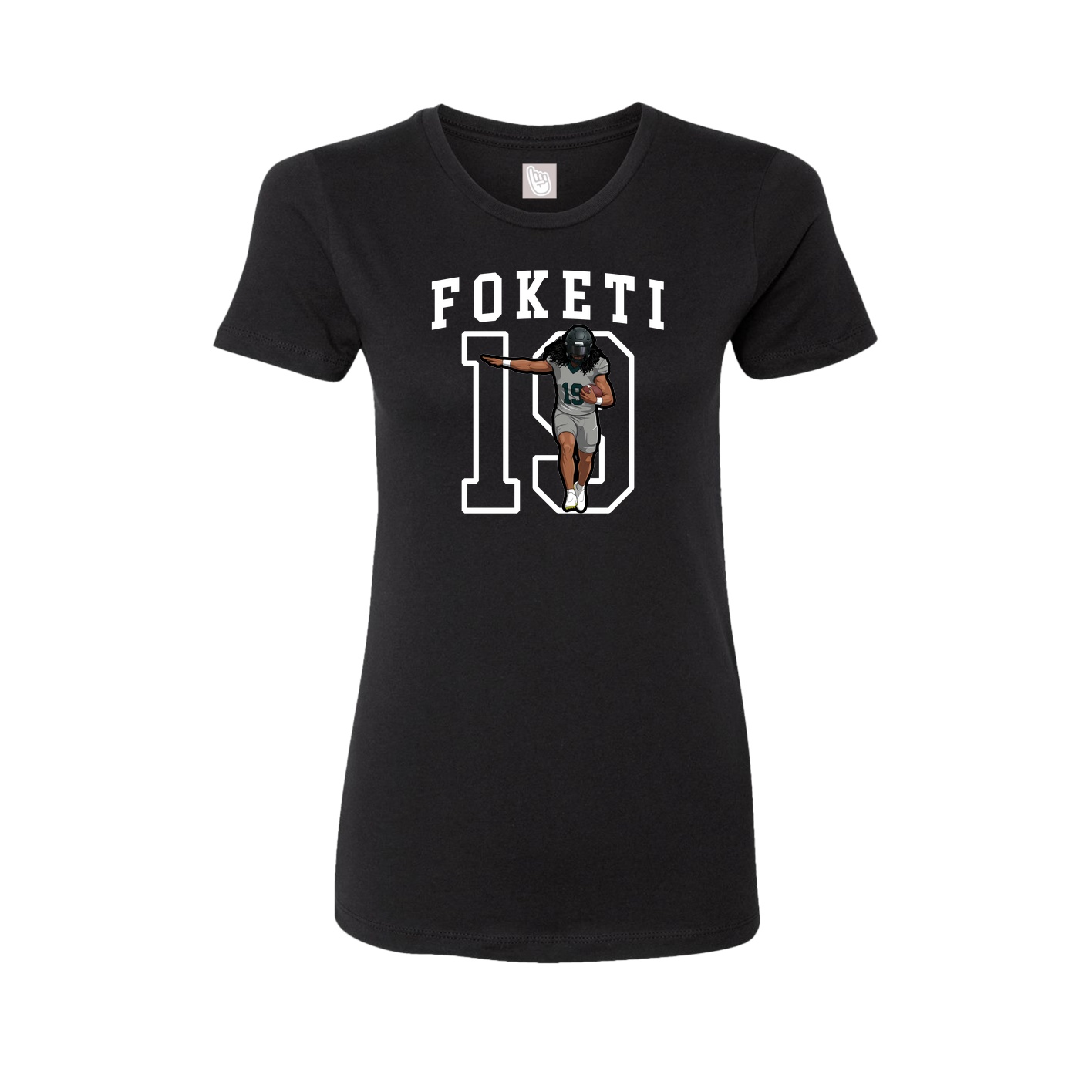 Fitted Women's Tee — Shirsey in Black