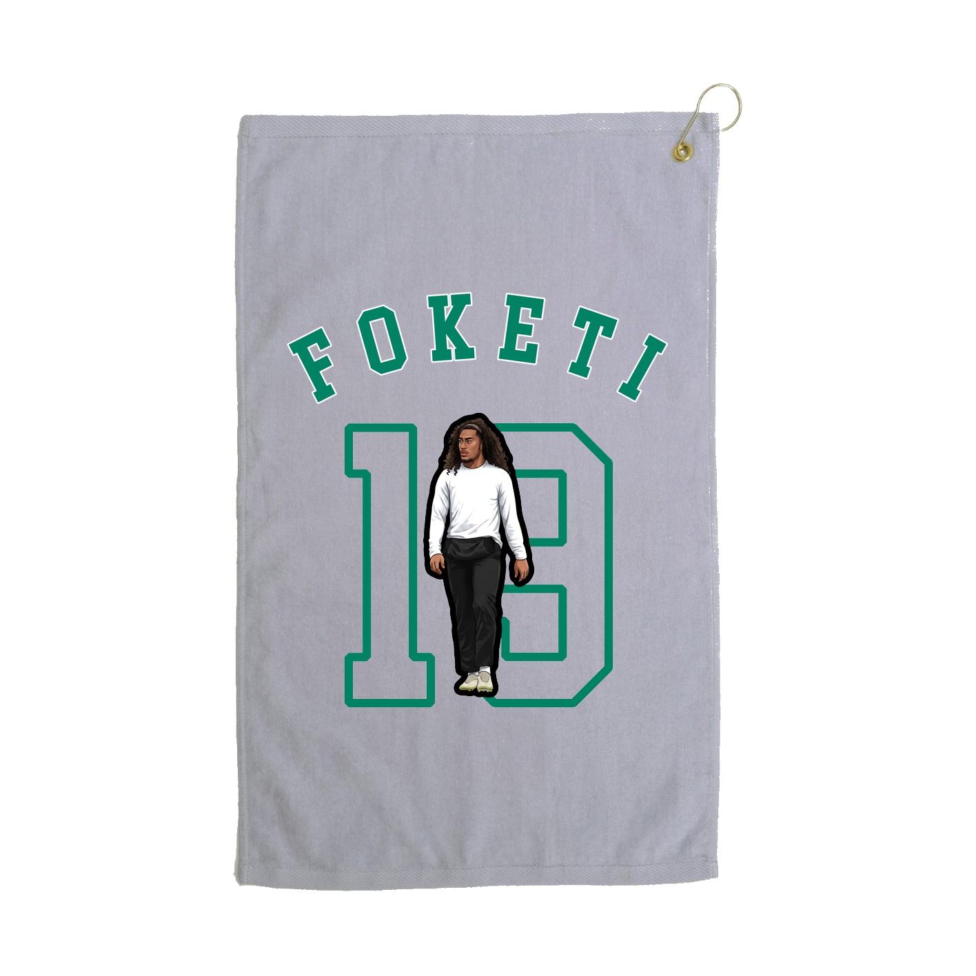 Golf Towel — Shirsey Arch in Grey