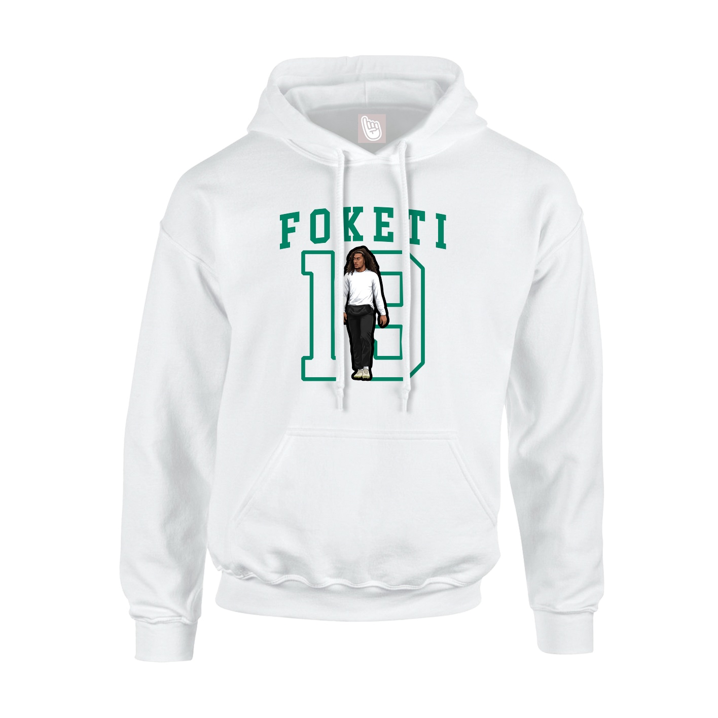 Youth Hoodie — Shirsey in White