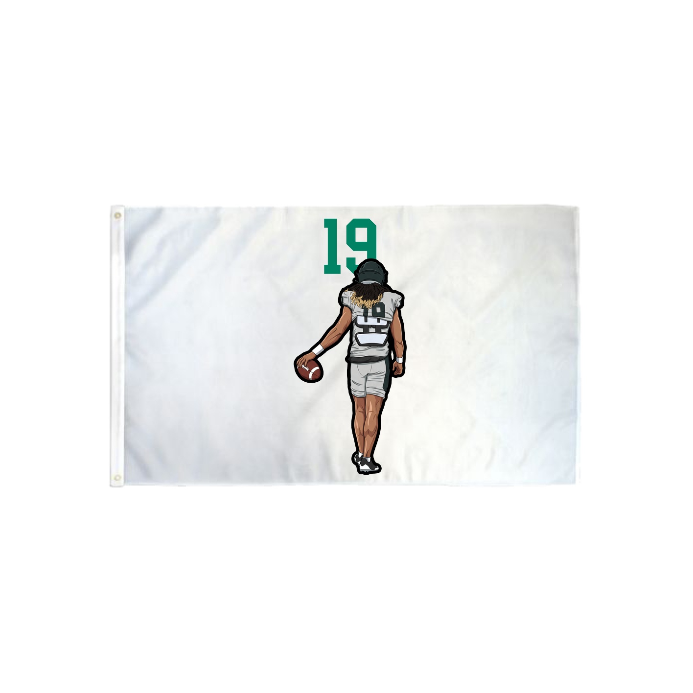 3x5 Flag — Number Top in Classic