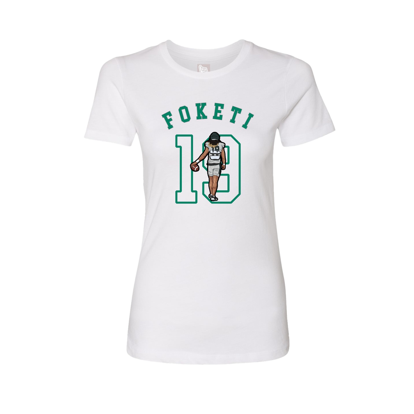 Womens Tee — Shirsey Arch in White