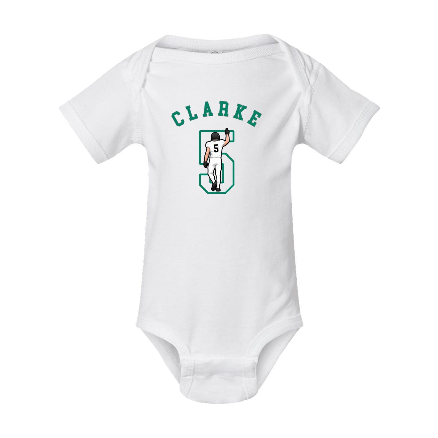 Baby Onesie — Shirsey Arch in White