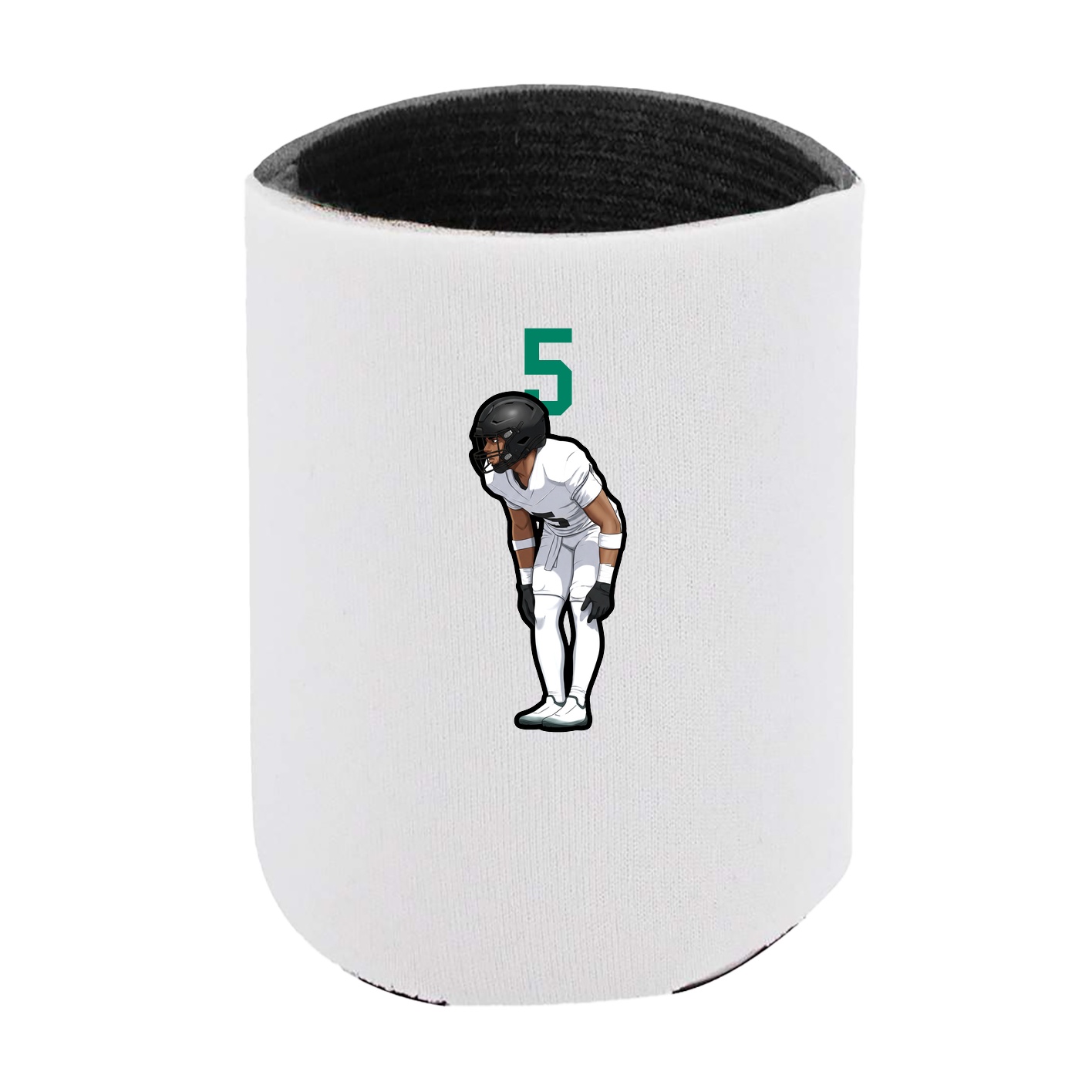 Can Holder — Number Top in White