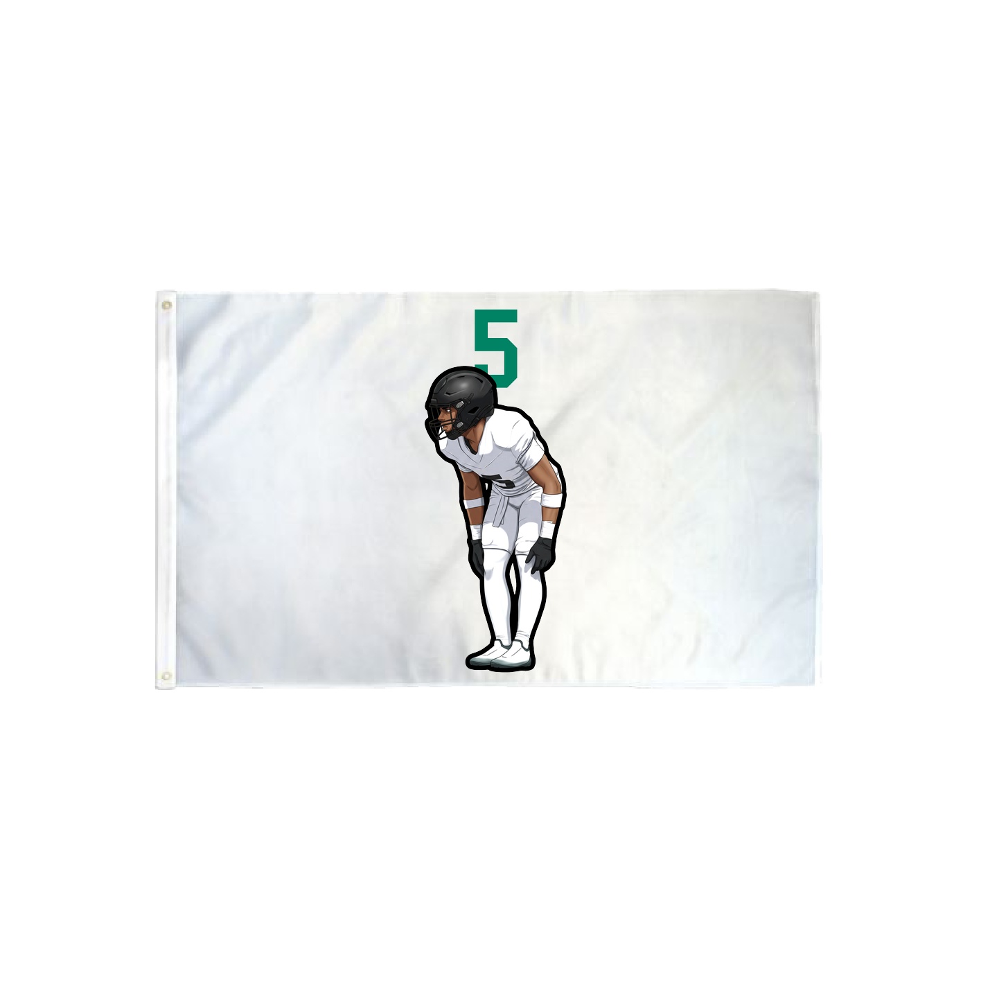 3x5 Flag — Number Top in Classic