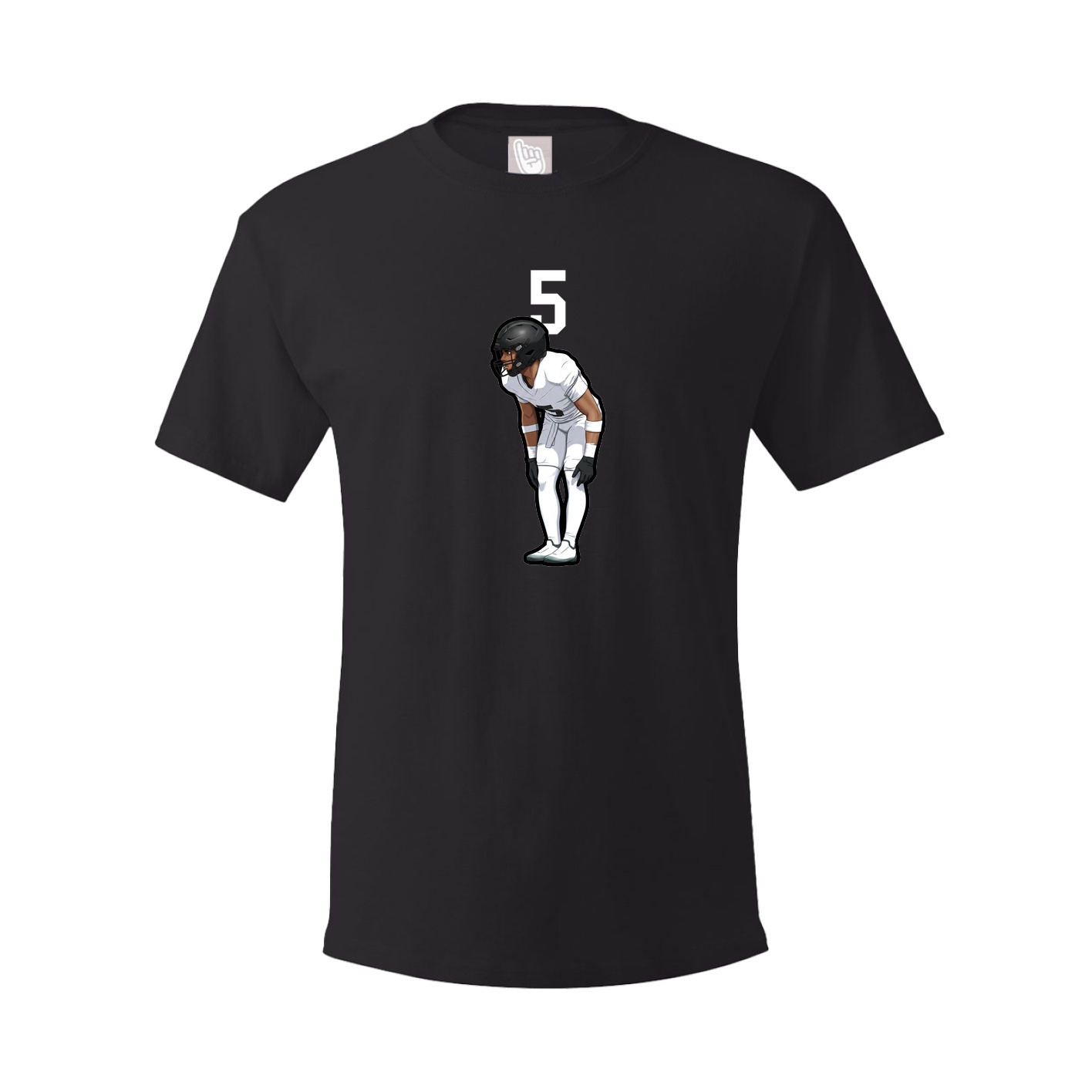 Tee — Number Top in Black