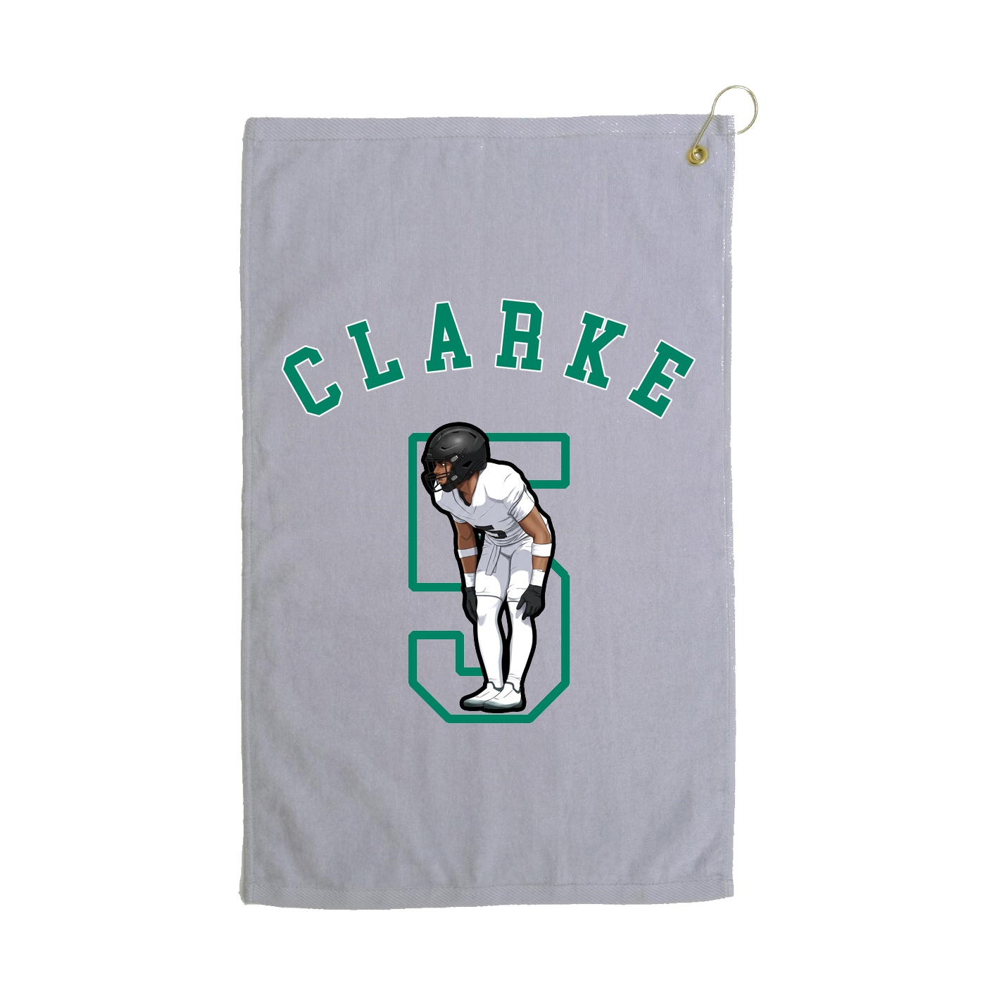 Golf Towel — Shirsey Arch in Grey