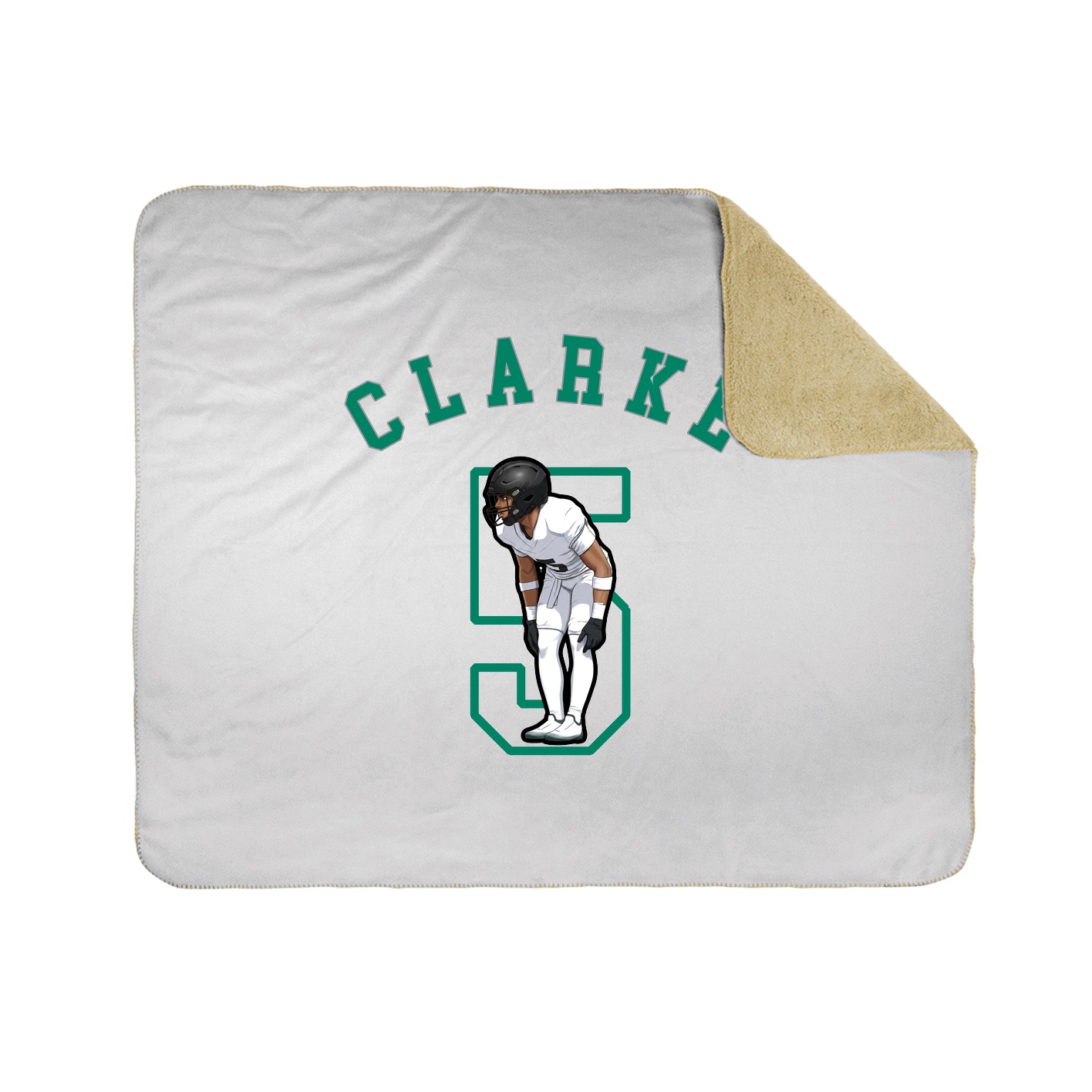 Throw Blanket — Shirsey Arch in White