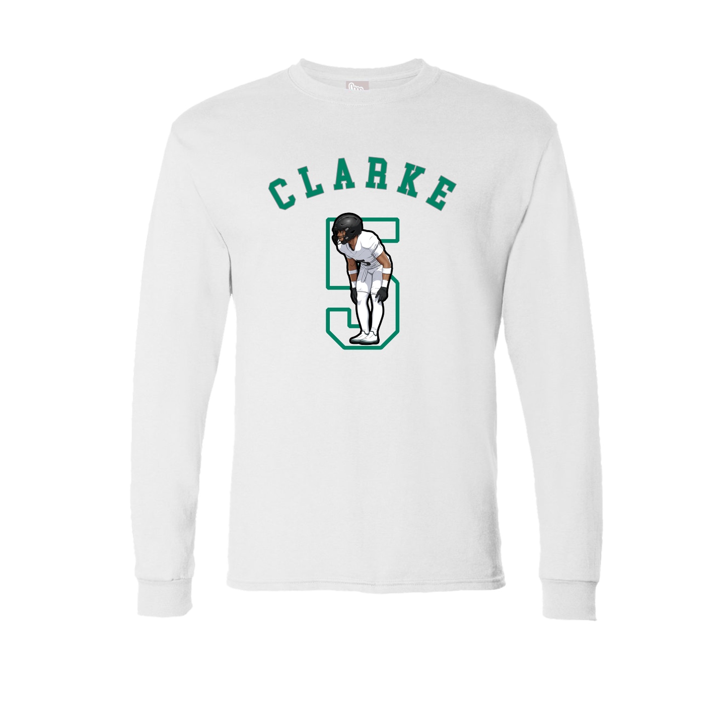 Long Sleeve Tee — Shirsey Arch in White