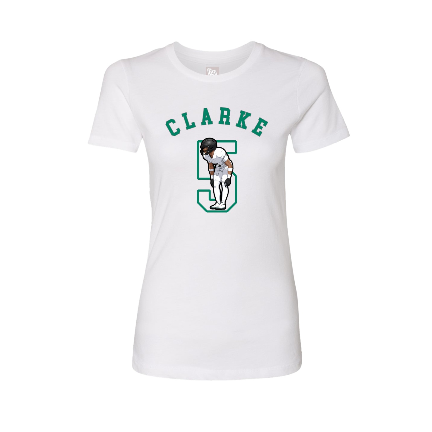 Womens Tee — Shirsey Arch in White