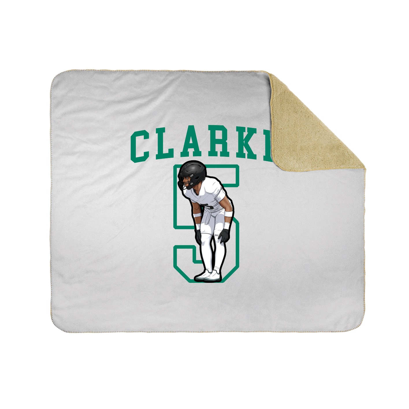 50x60 Sherpa Lined Throw Blanket