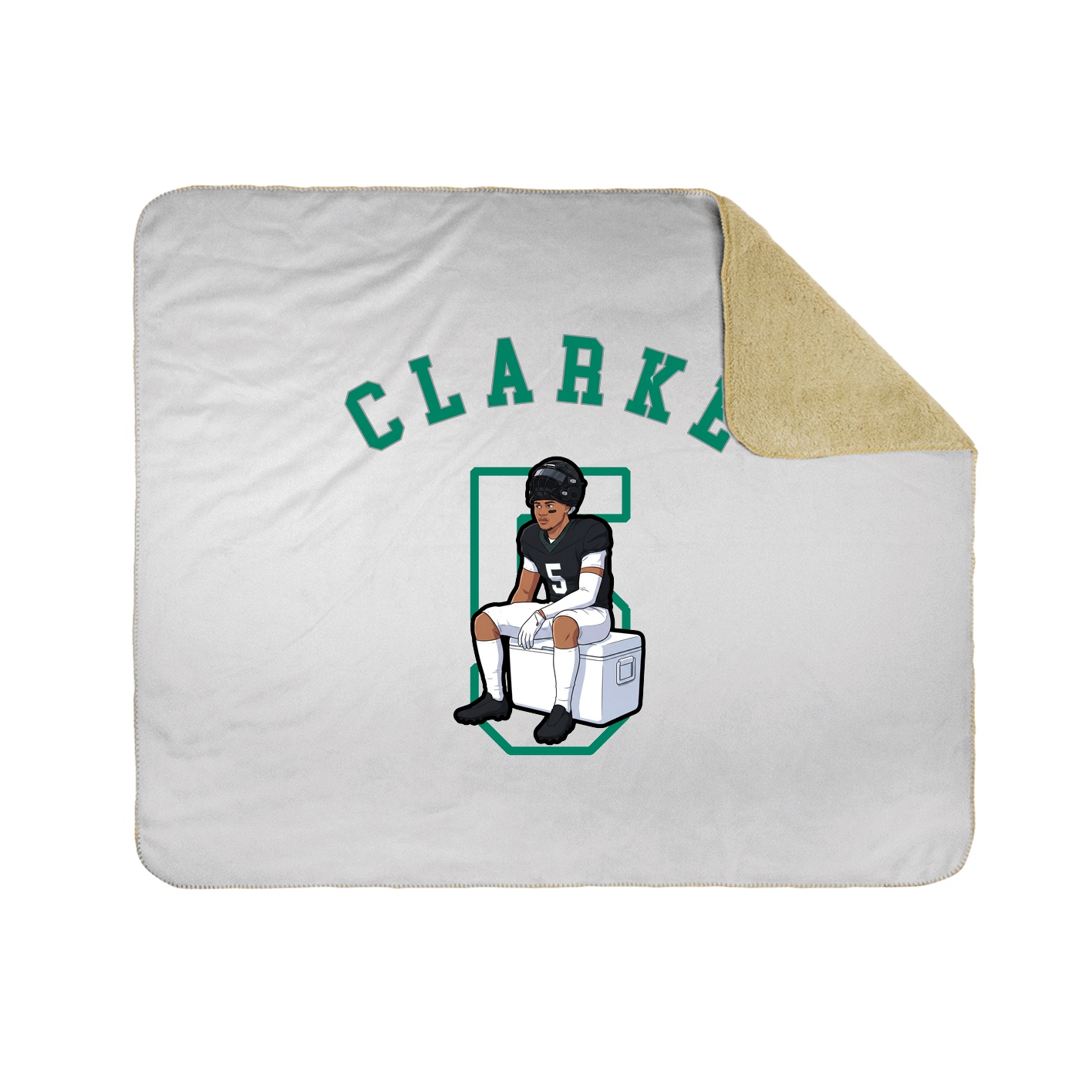 Throw Blanket — Shirsey Arch in White