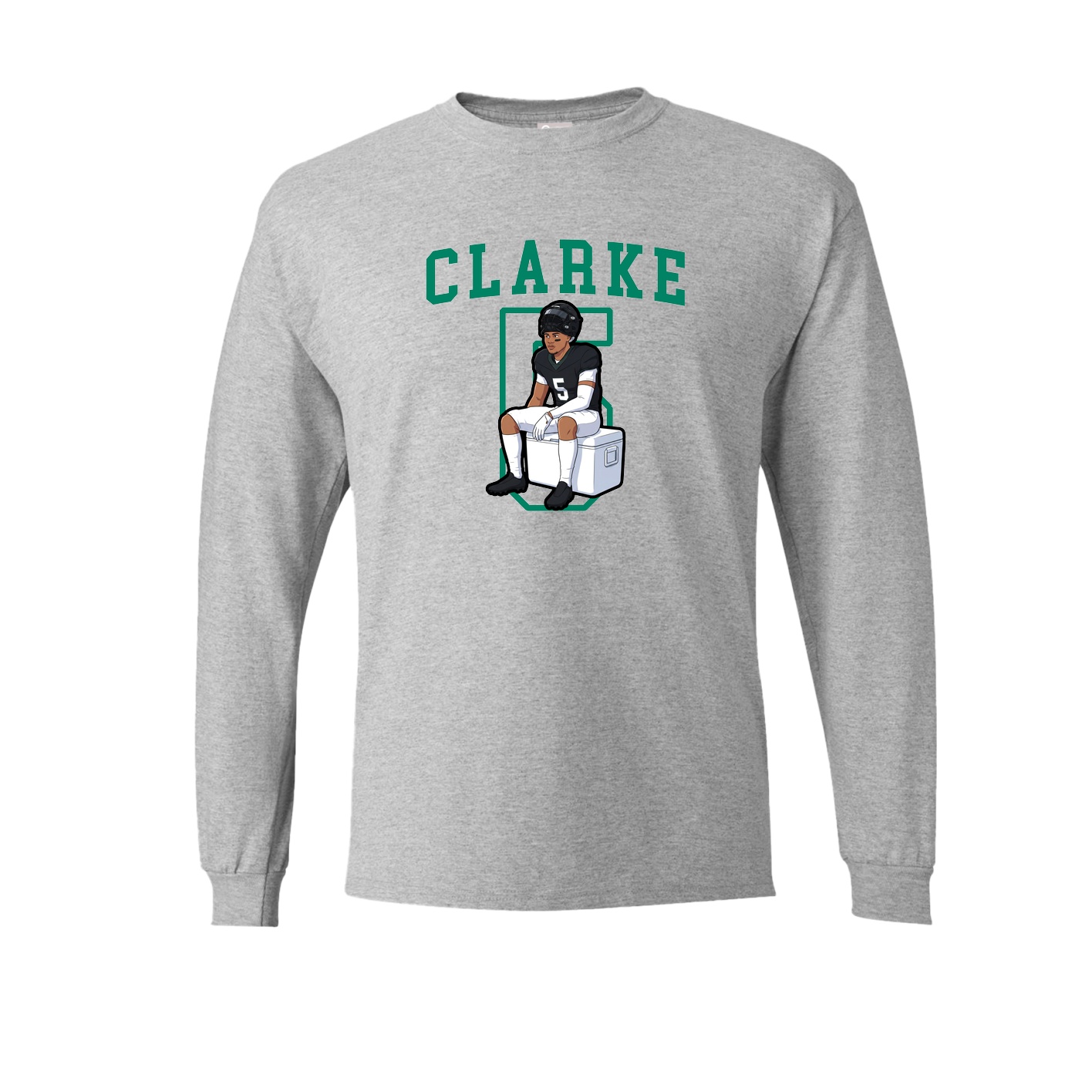 Long Sleeve Tee — Shirsey in Grey