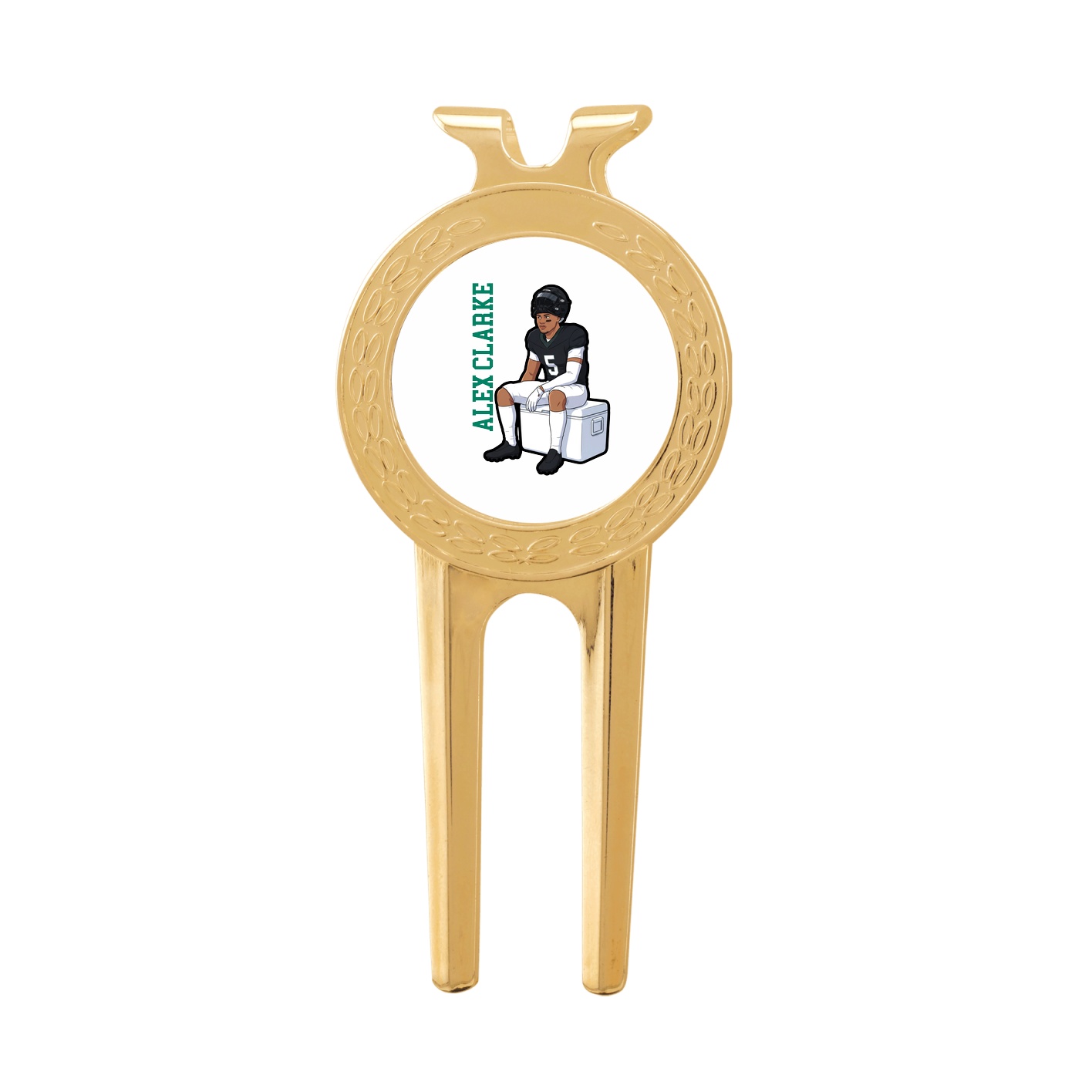 Divot Tool with Ball Marker — Name Vertical in Classic