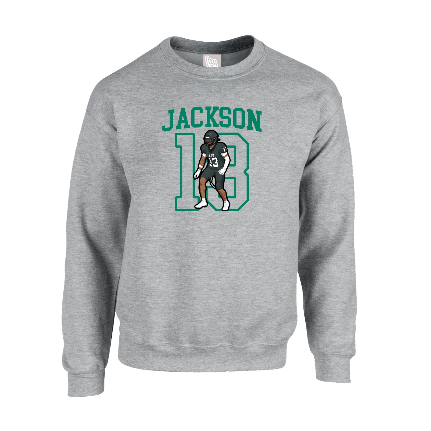 Fleece Crew — Shirsey in Grey