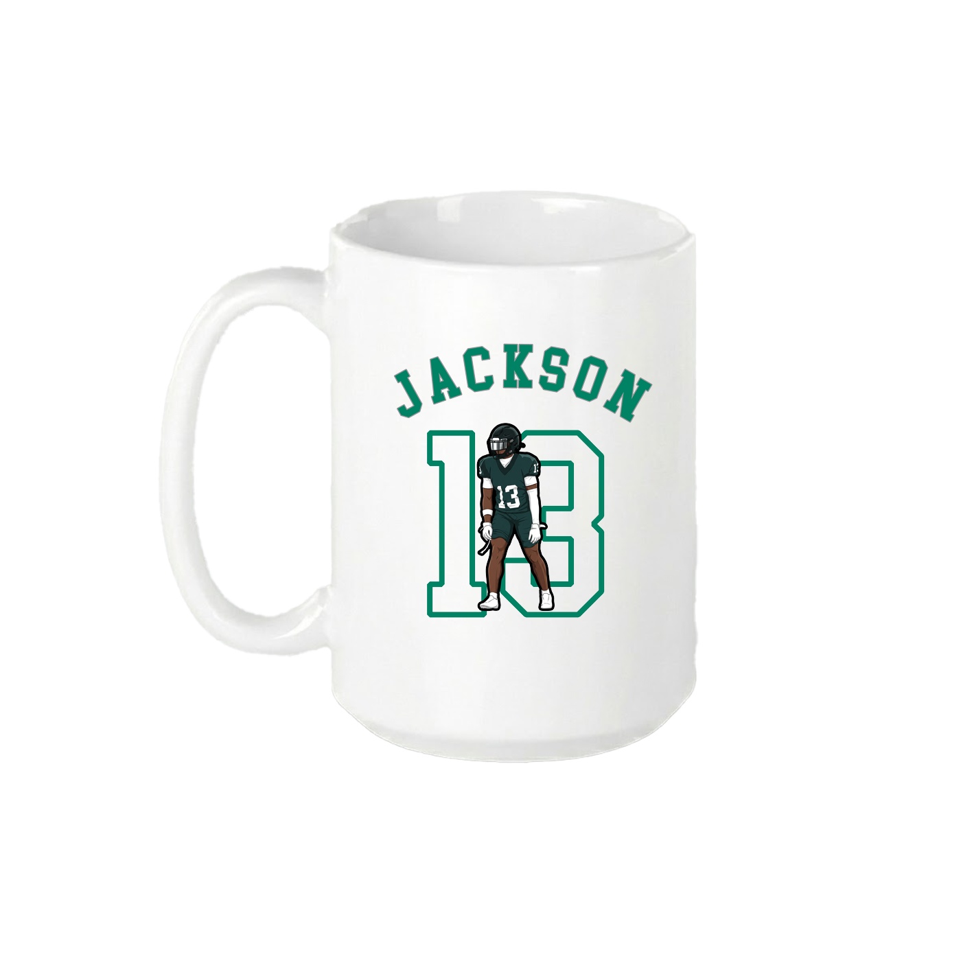 15oz Coffee Mug — Shirsey Arch in White