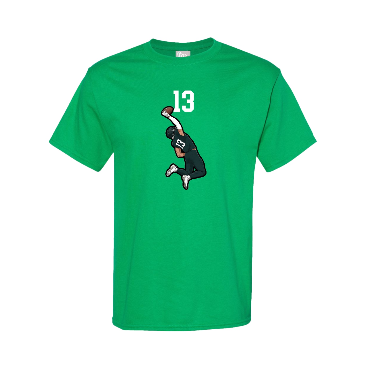 Tee — Number Top in Green