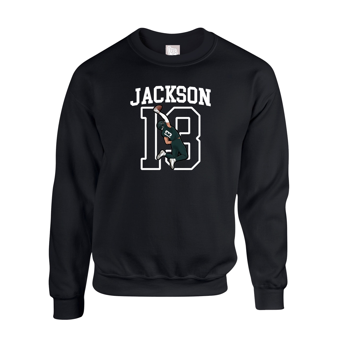 Fleece Crew — Shirsey in Black