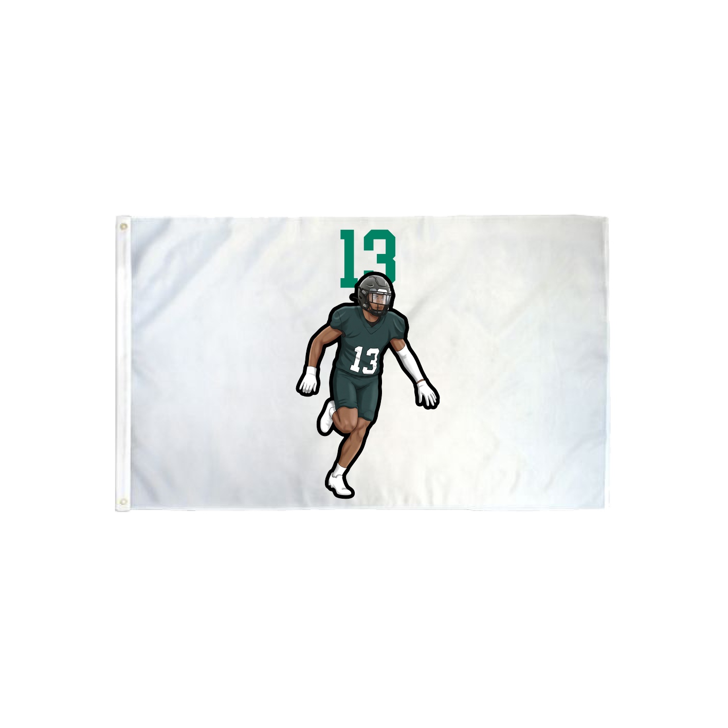 3x5 Flag — Number Top in Classic