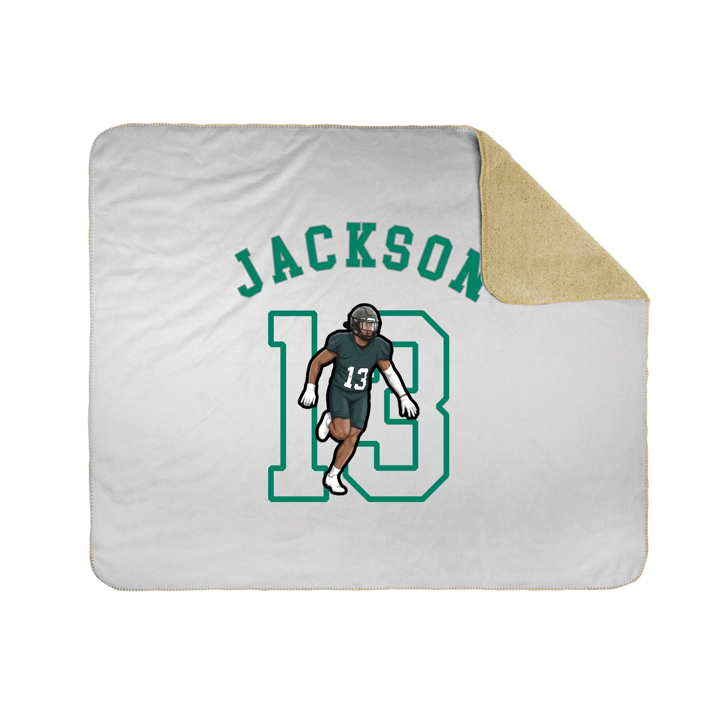 Throw Blanket — Shirsey Arch in White