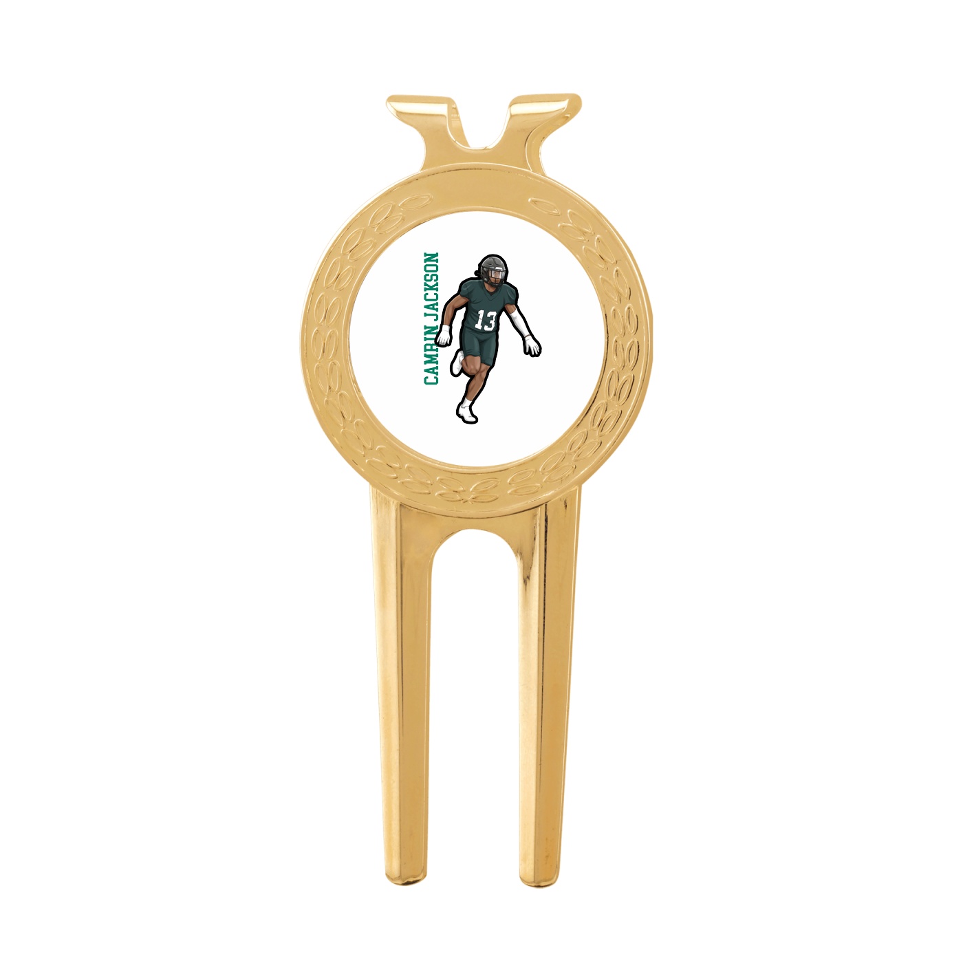 Divot Tool with Ball Marker — Name Vertical in Classic