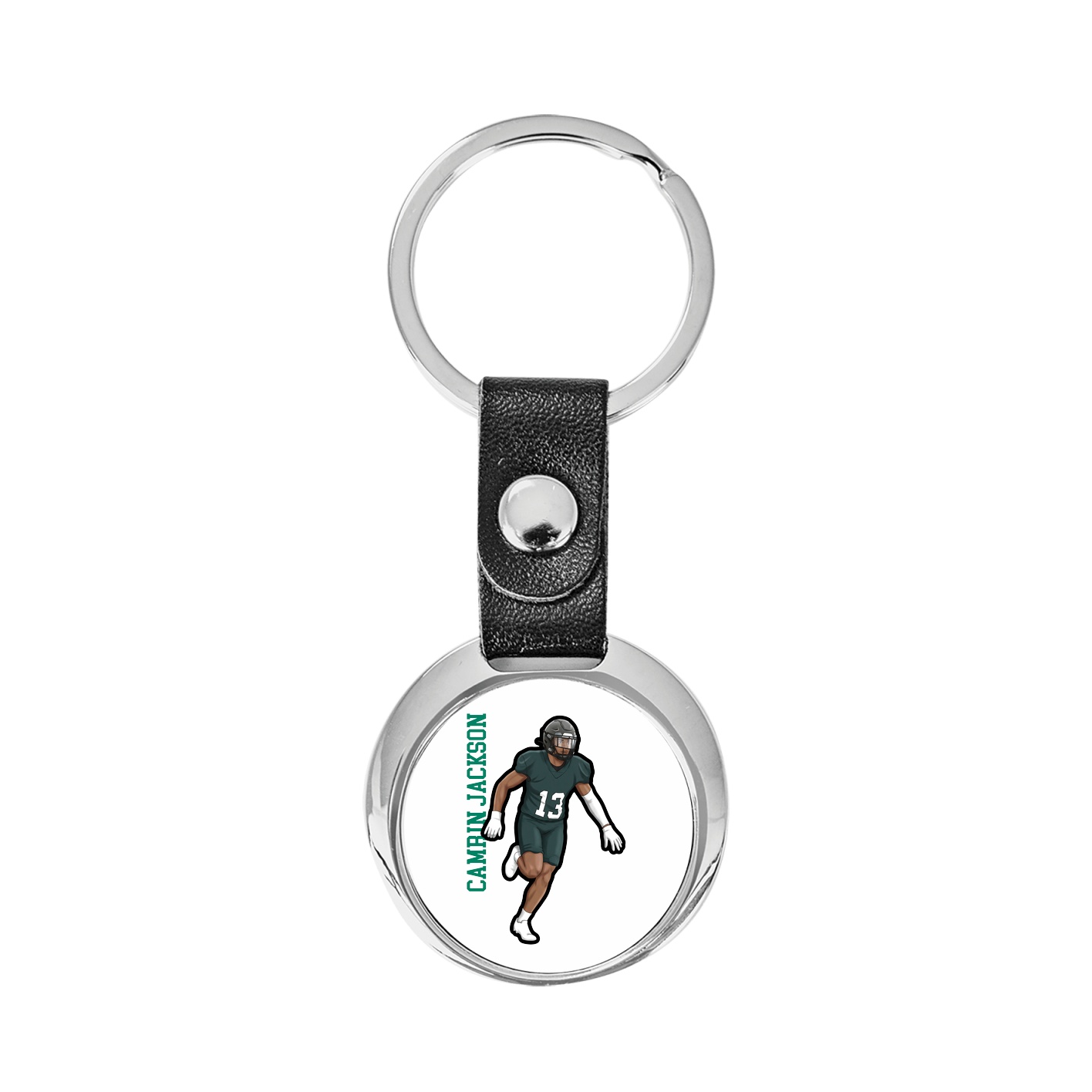 Key Chain — Name Vertical in Classic