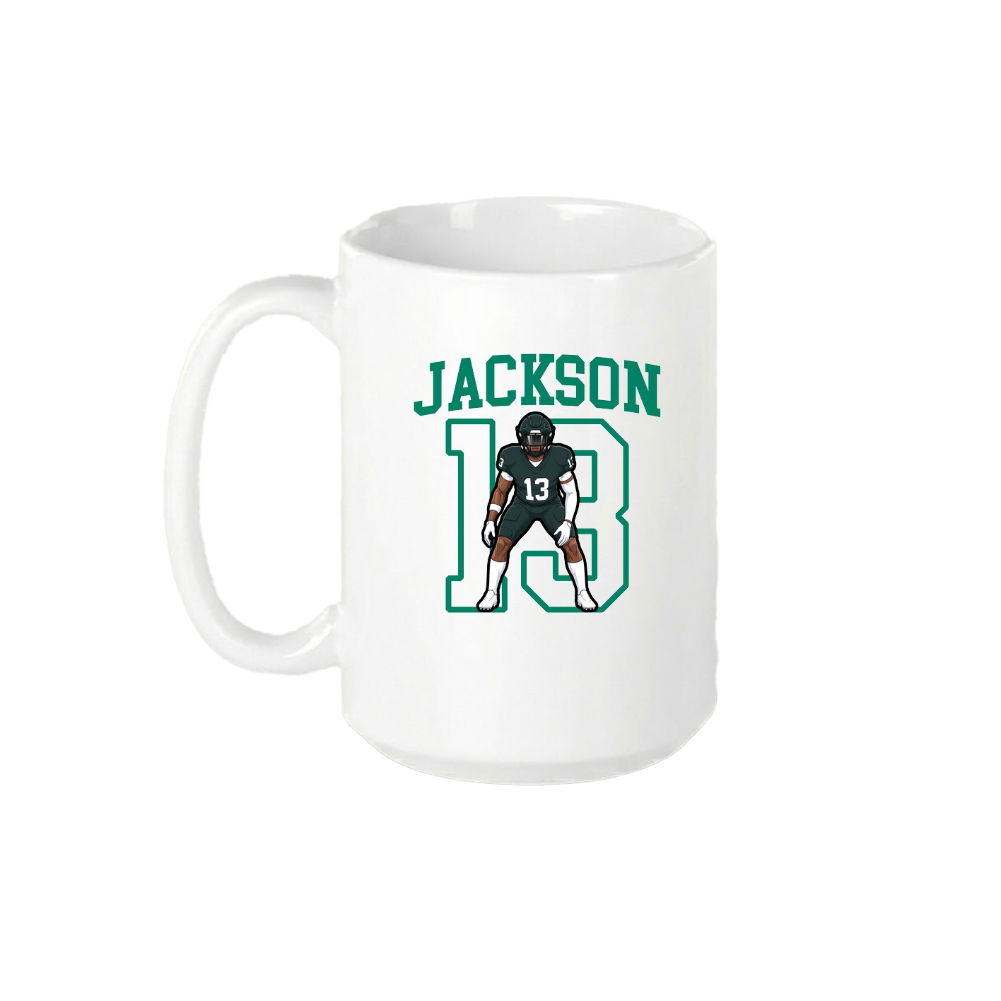15oz Coffee Mug — Shirsey in White