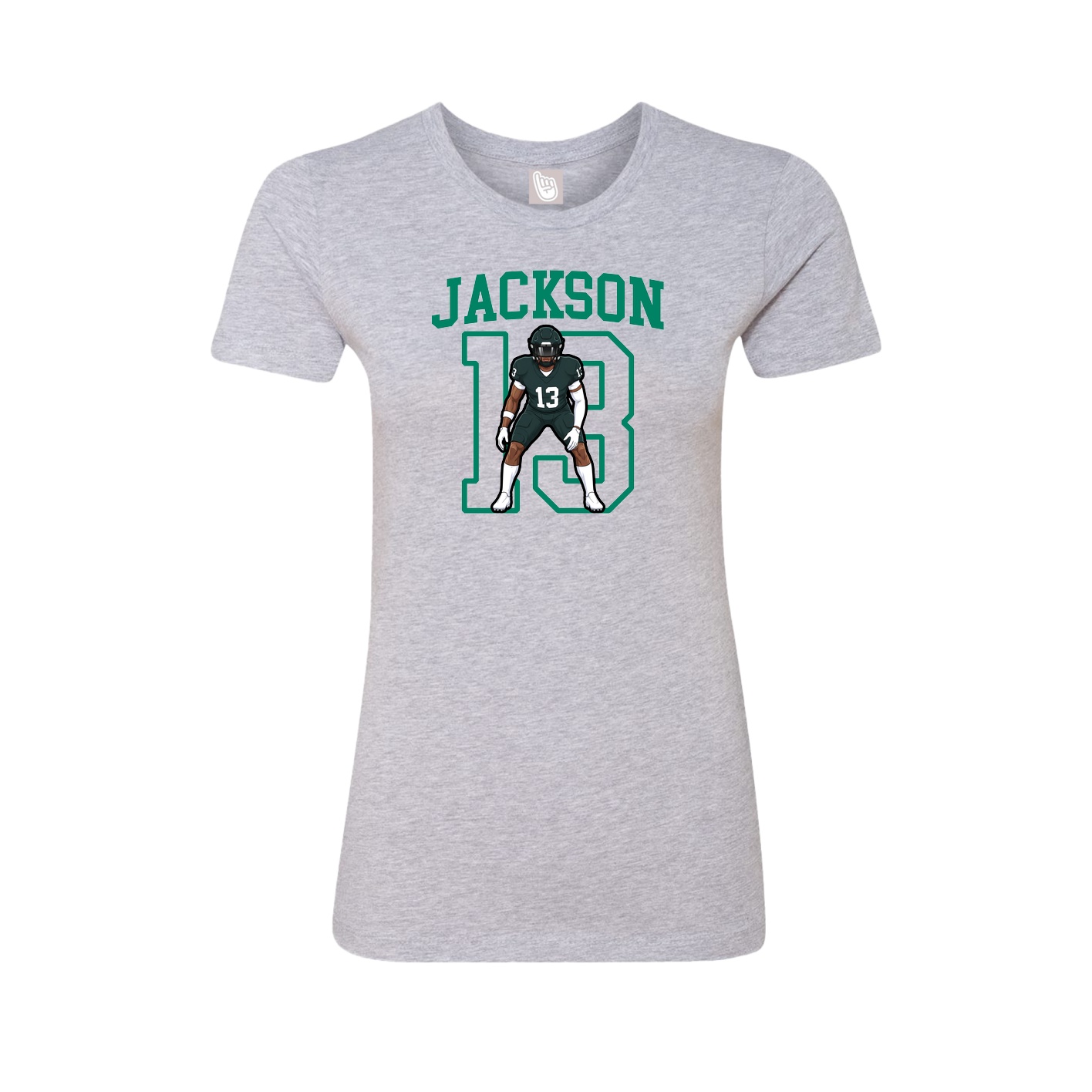 Fitted Women's Tee — Shirsey in Grey