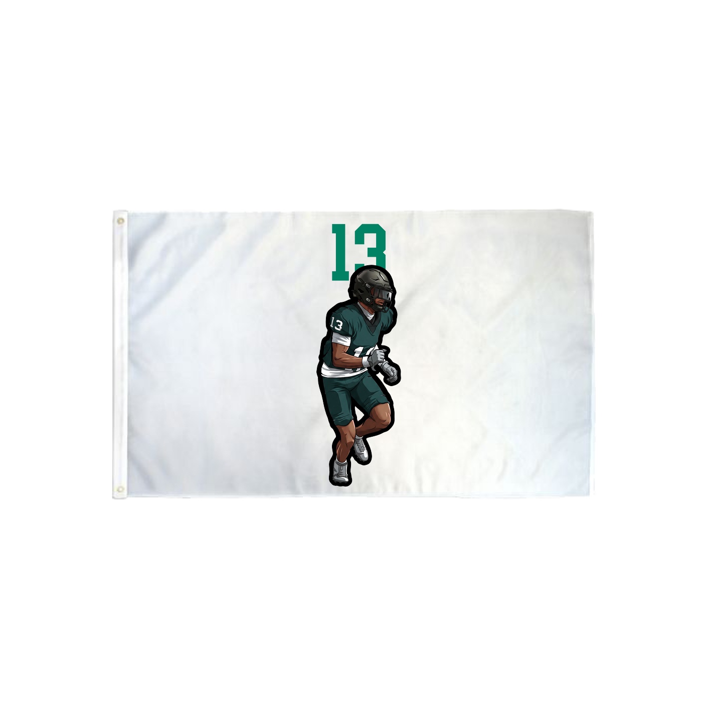 3x5 Flag — Number Top in Classic