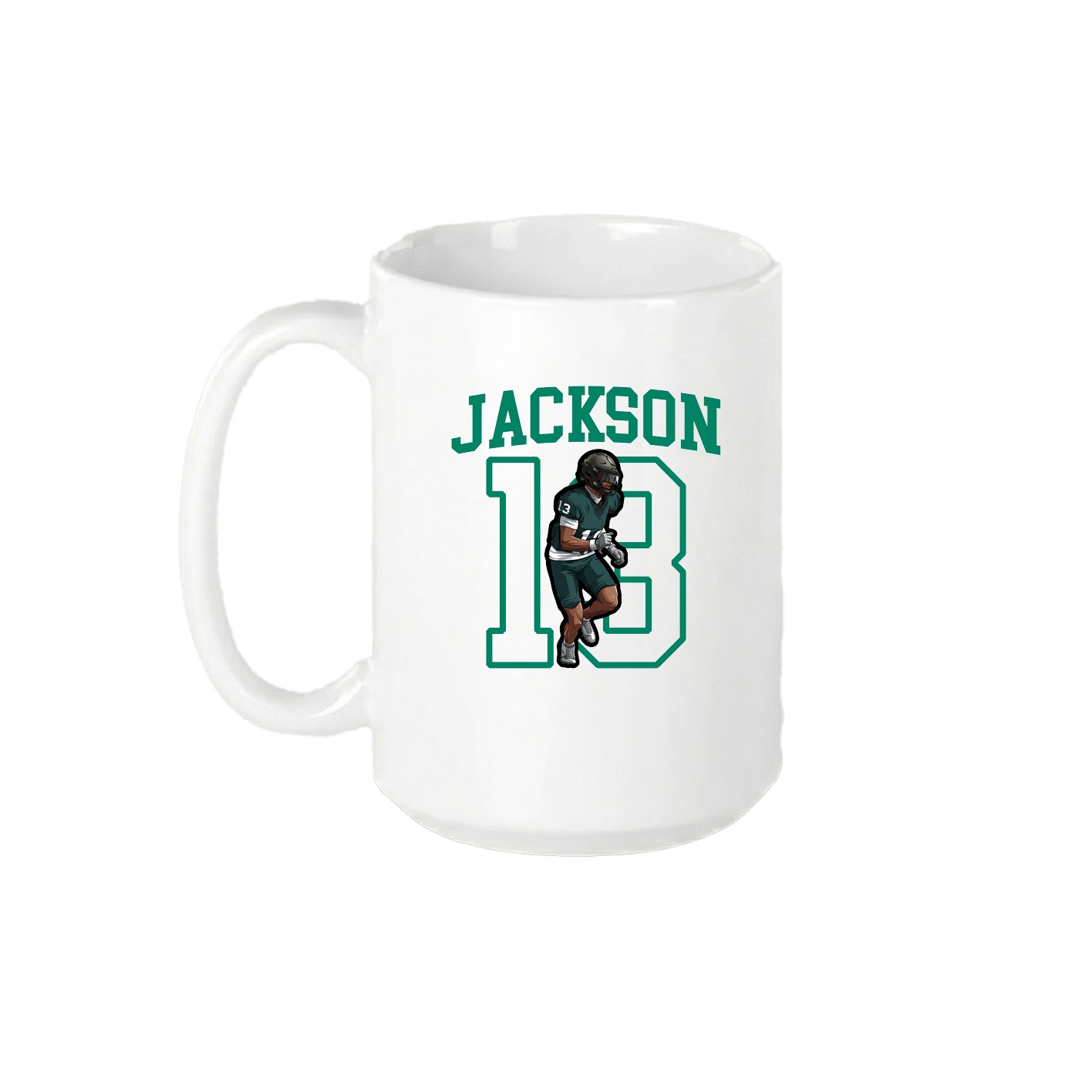 15oz Coffee Mug — Shirsey in White