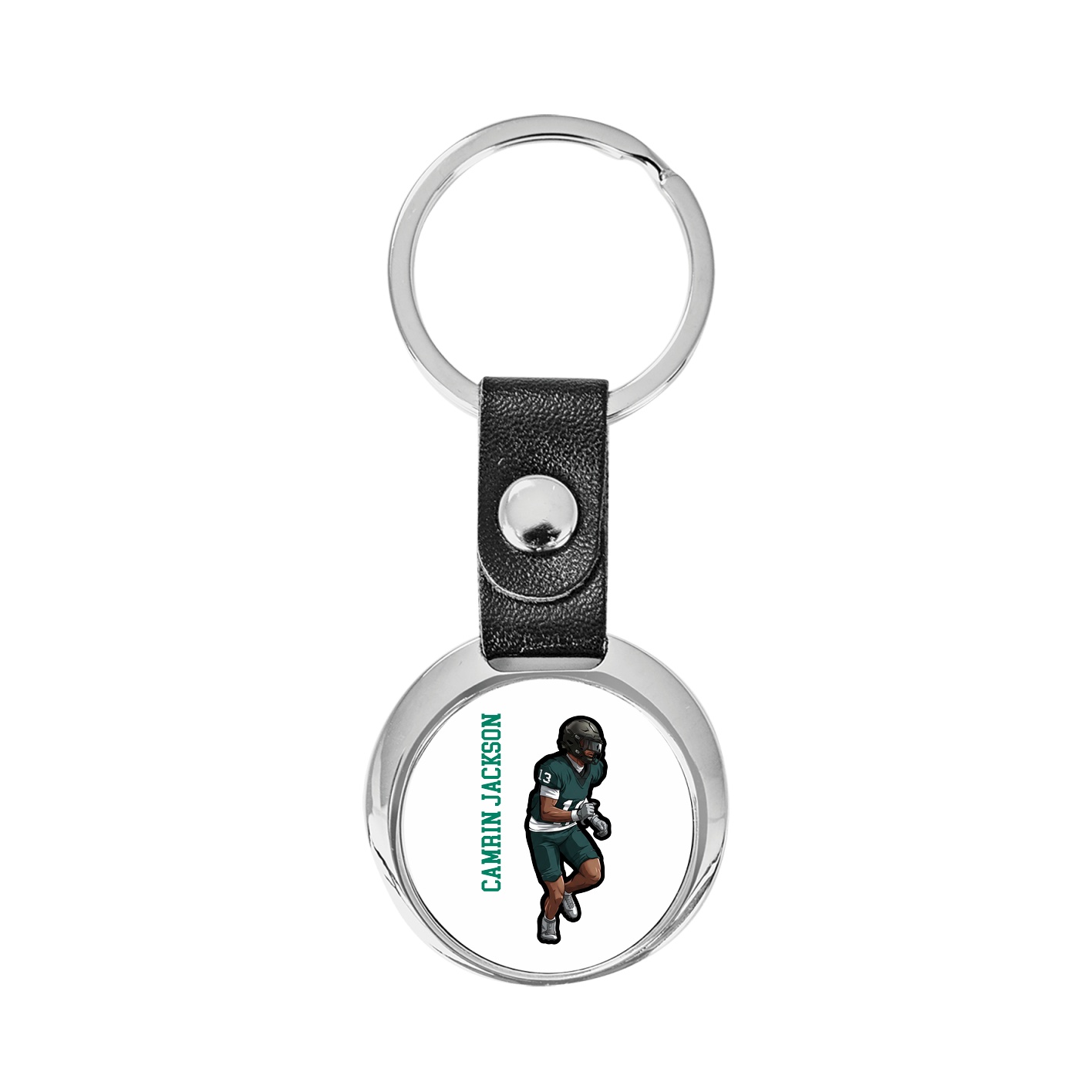 Key Chain — Name Vertical in Classic