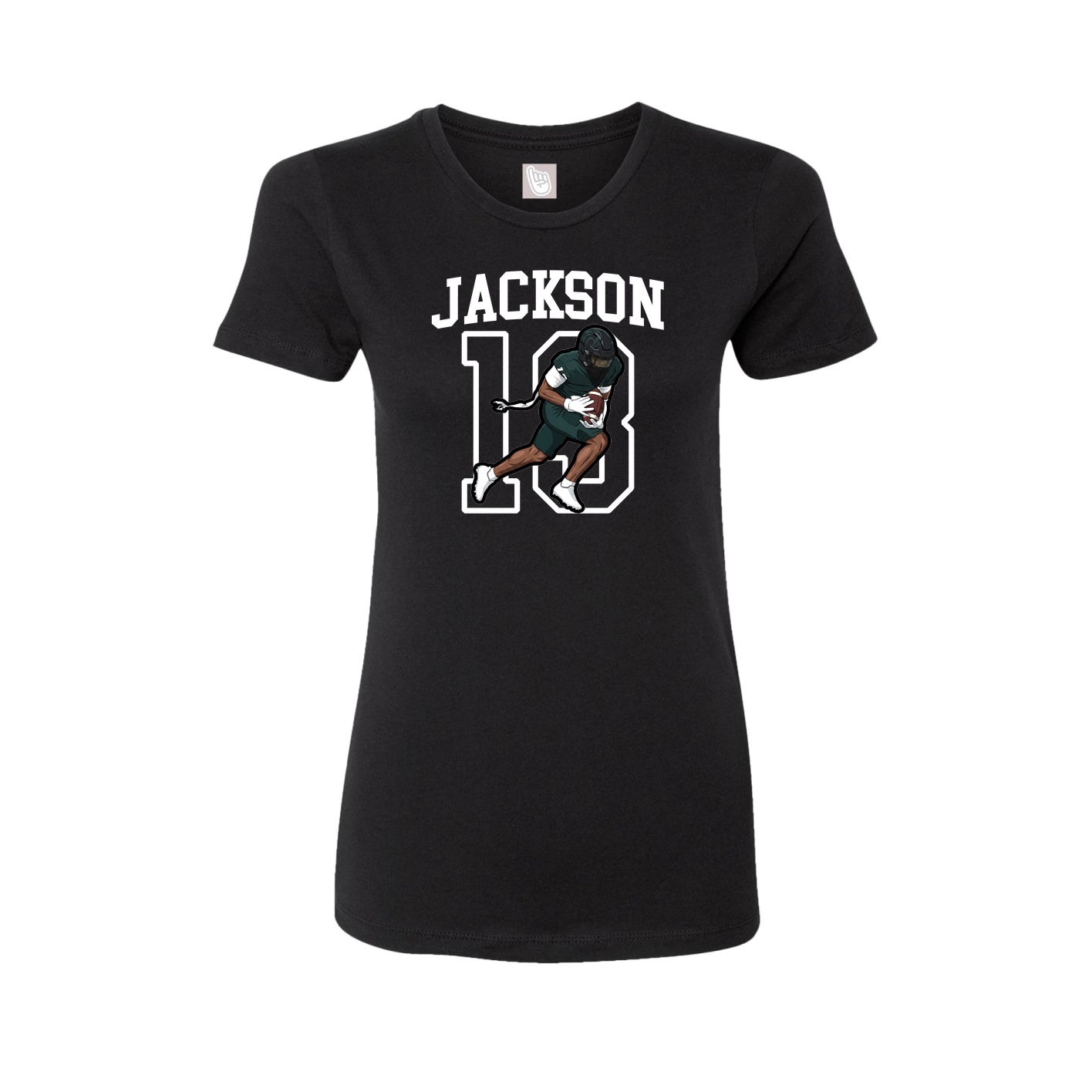 Fitted Women's Tee — Shirsey in Black