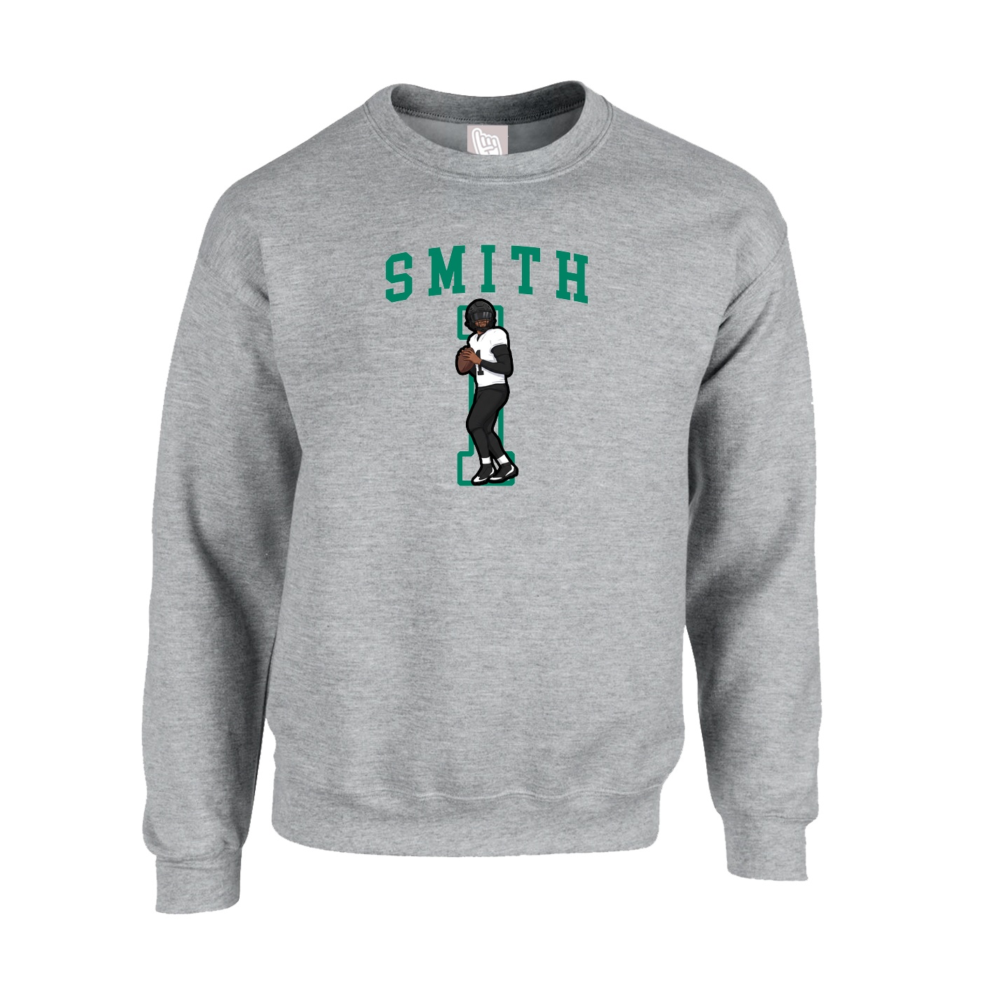 Fleece Crew — Shirsey in Grey