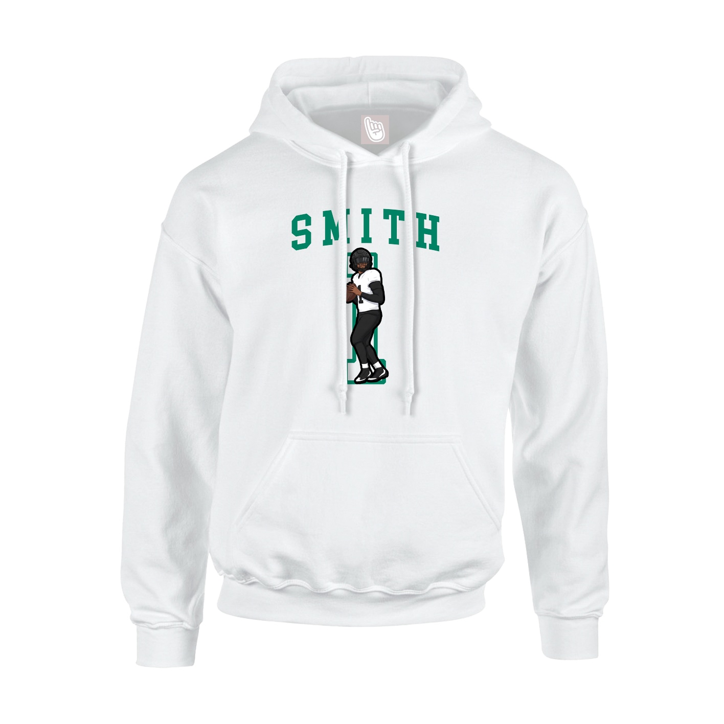 Youth Hoodie — Shirsey in White