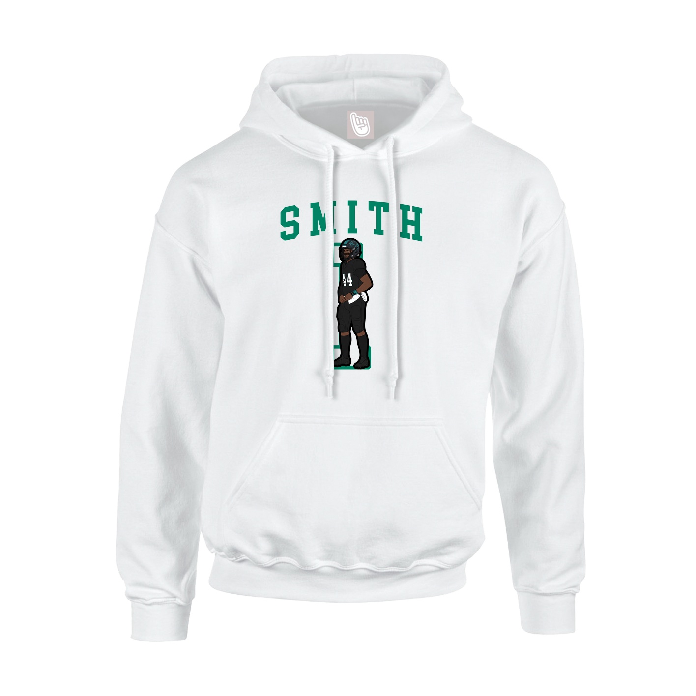Hoodie — Shirsey in White